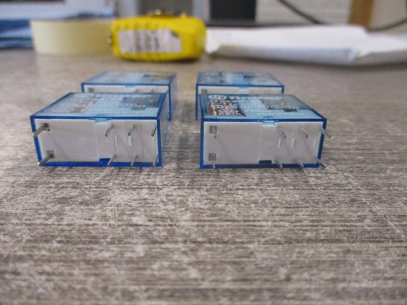 Finder Relay 40.52 6VDC Coil * Lot of 4 * Used