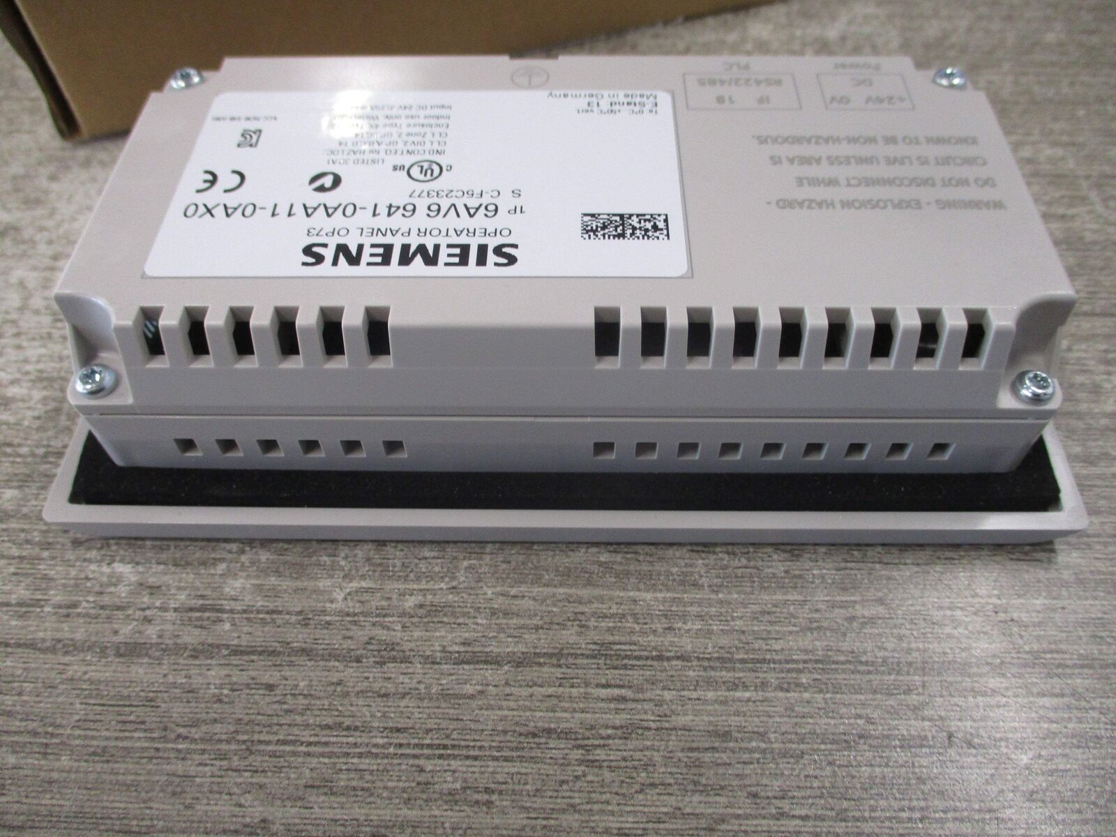 Siemens Simatic OP73 Operator Panel 6AV6 641-0A11-0AX0 New Surplus