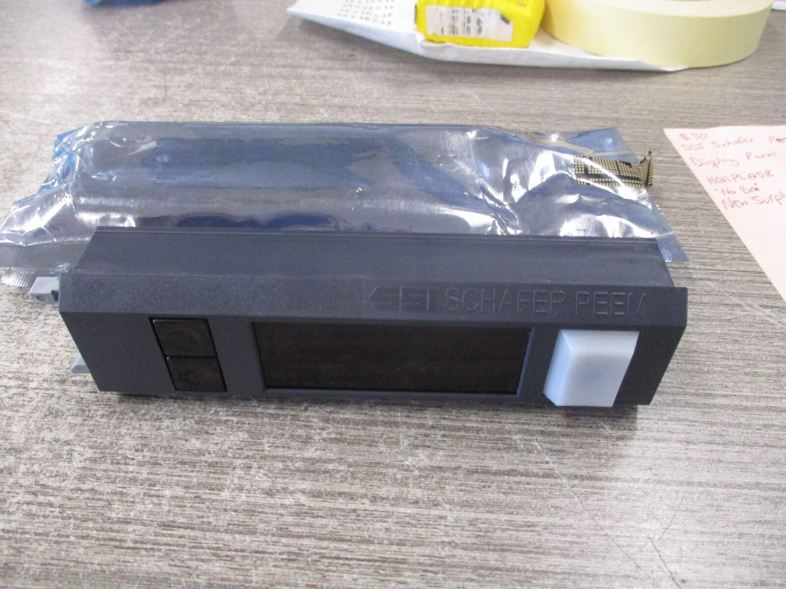 SSI Schafer Peem Display Panel H01PL058 * No Box * New Surplus