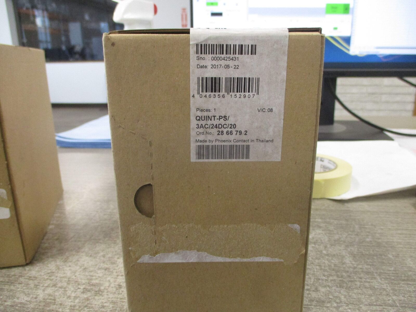 Phoenix Contact Power Supply 2866792 QUINT-PS/3AC/24DC/20 New Surplus