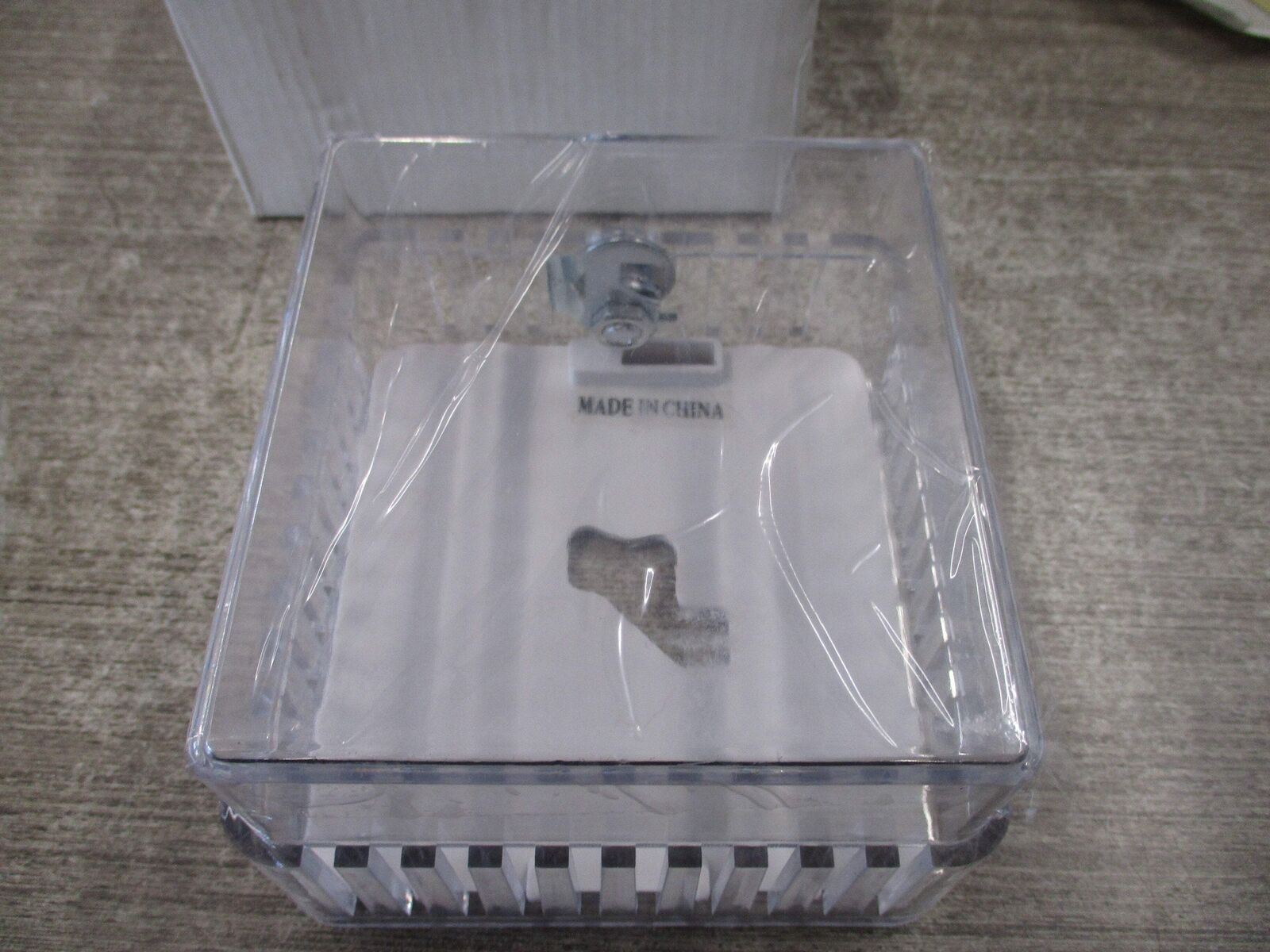 White Rodgers Thermostat Guard F29-0225 Clear Plastic Keyed Lock New Surplus