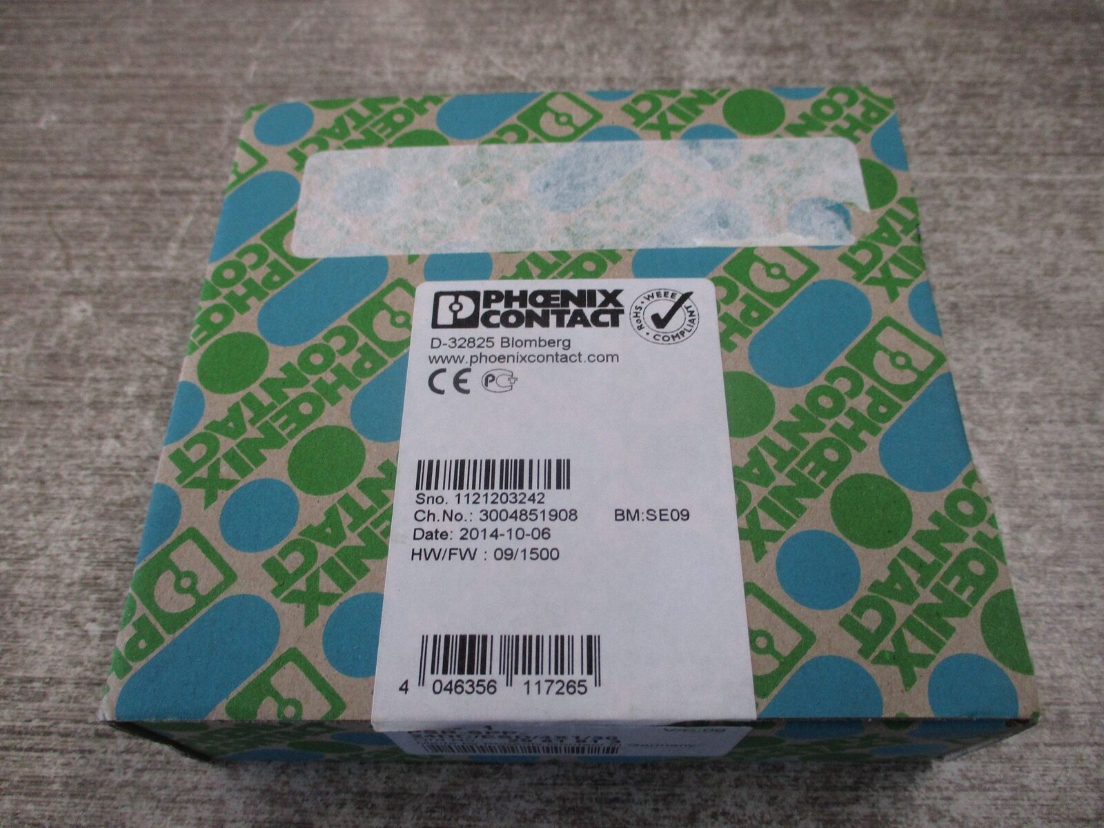 Phoenix Contact Safety Relay 2981813 PSR-SPP-24DC/ESD/4X1/30 HW: 09 FW: 1500 New