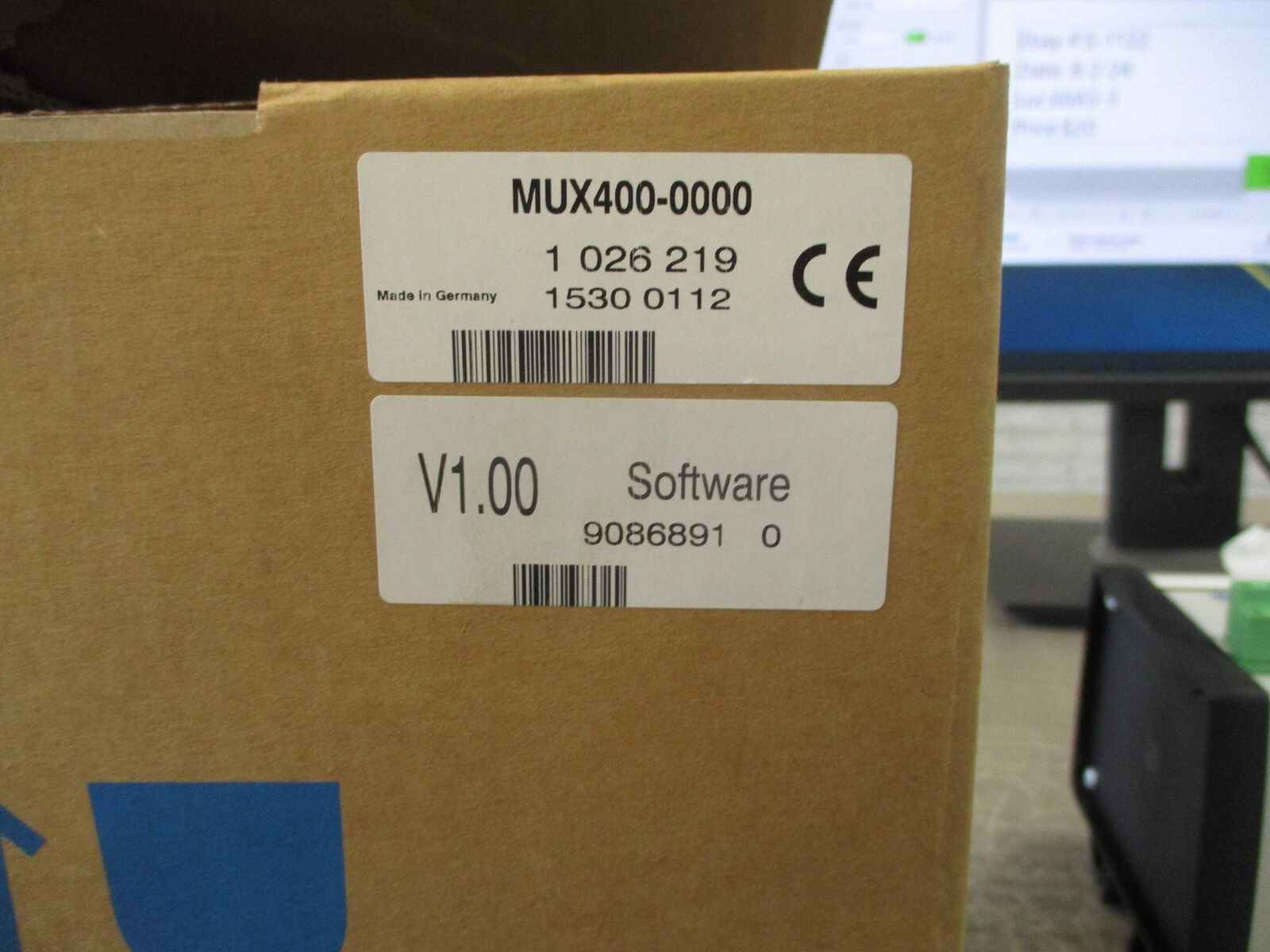 Sick MUX400-0000 Scanner Barcode Multiplexer 1 026 219 SW: V1.00 New Surplus