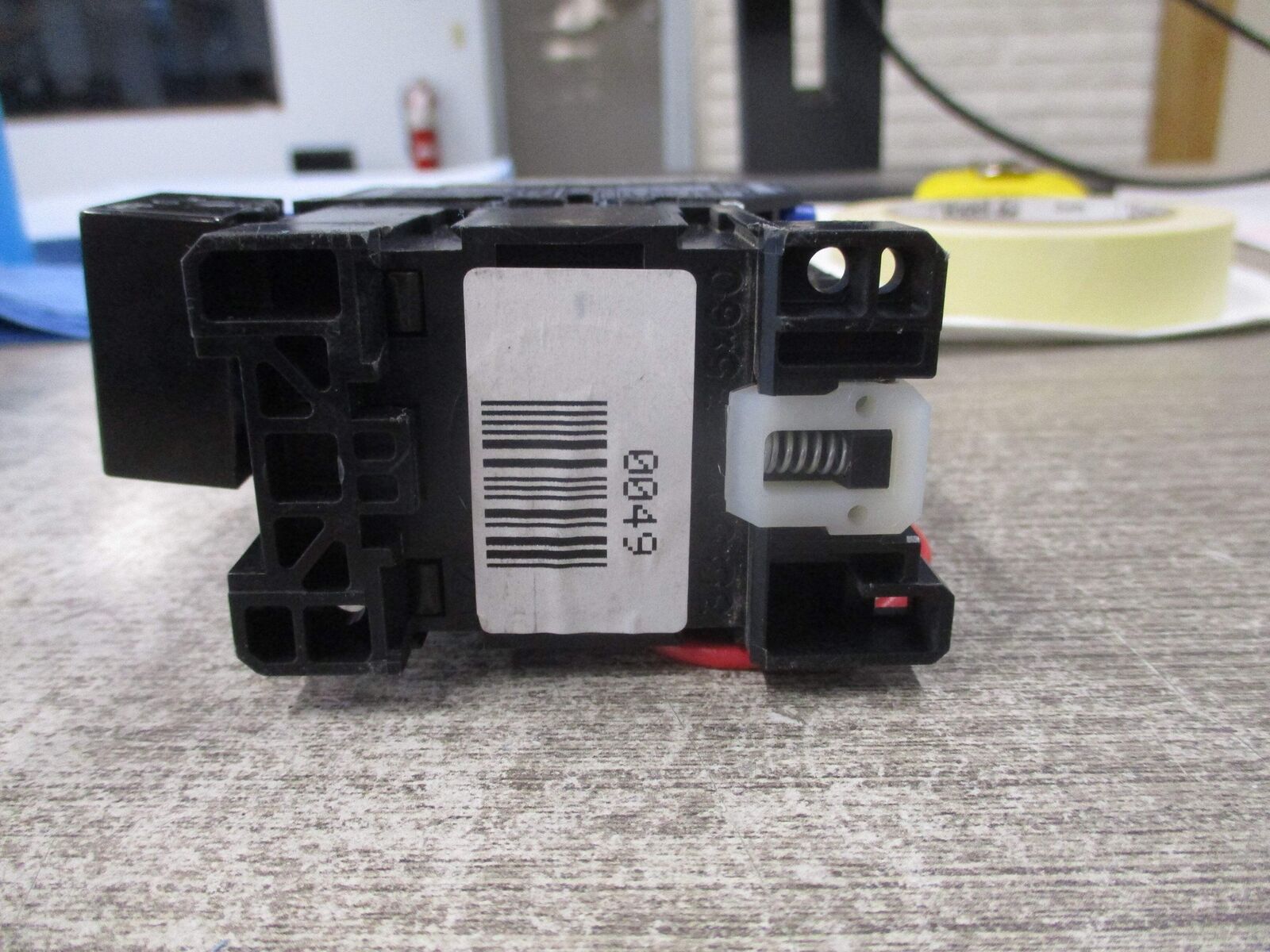 Allen-Bradley Contactor 100-A09ND3 120V Coil 9A 600V W/Aux Contact Block Used