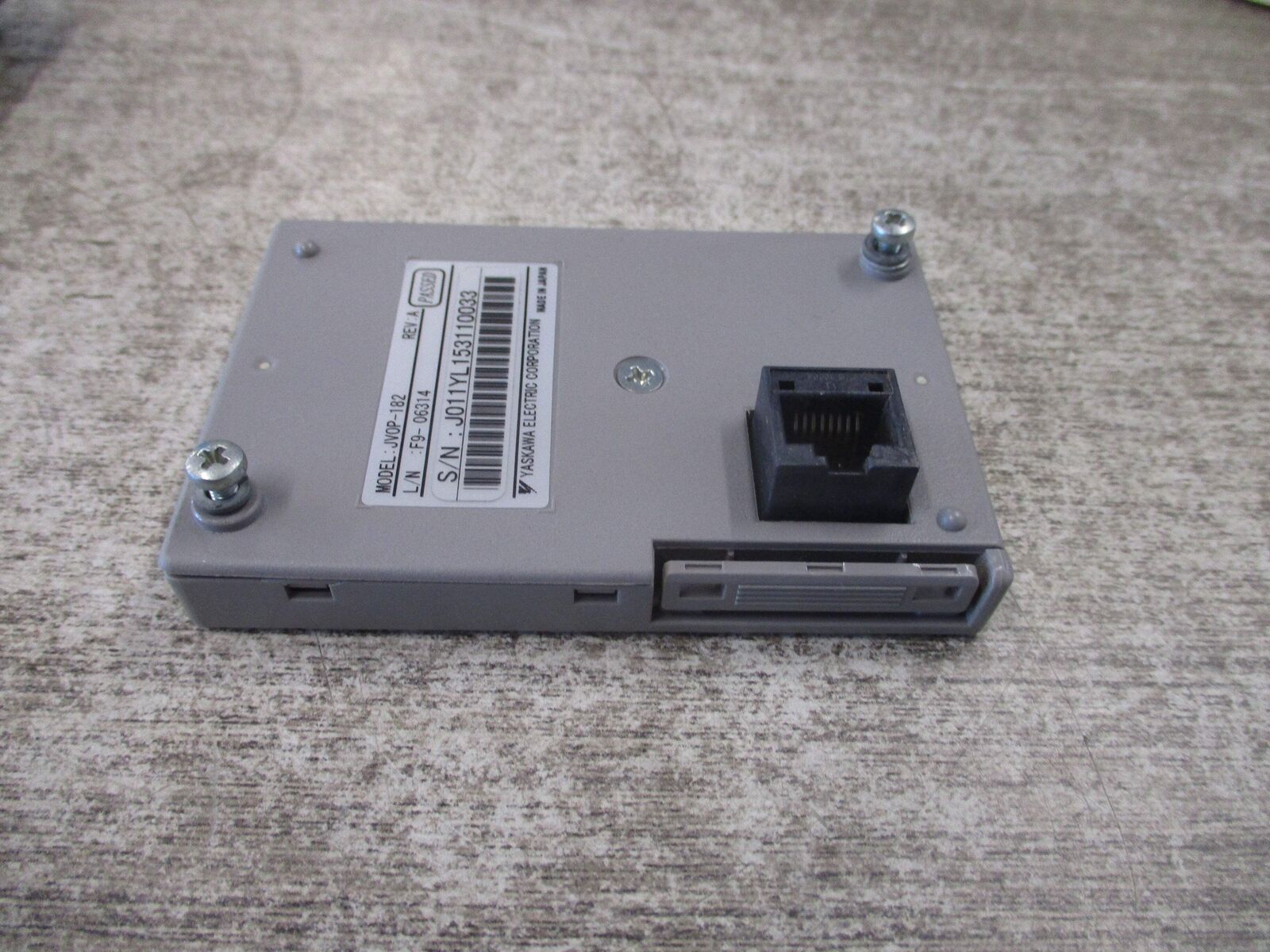 Yaskawa Keypad JVOP-182 Rev. A Used