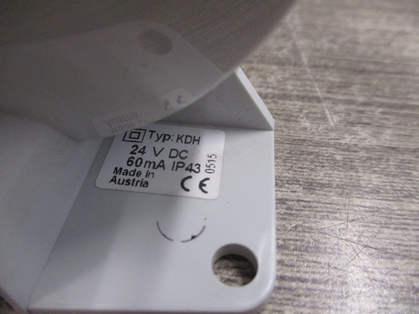 Auer Signal Device KDH 24VDC 60mA New Surplus