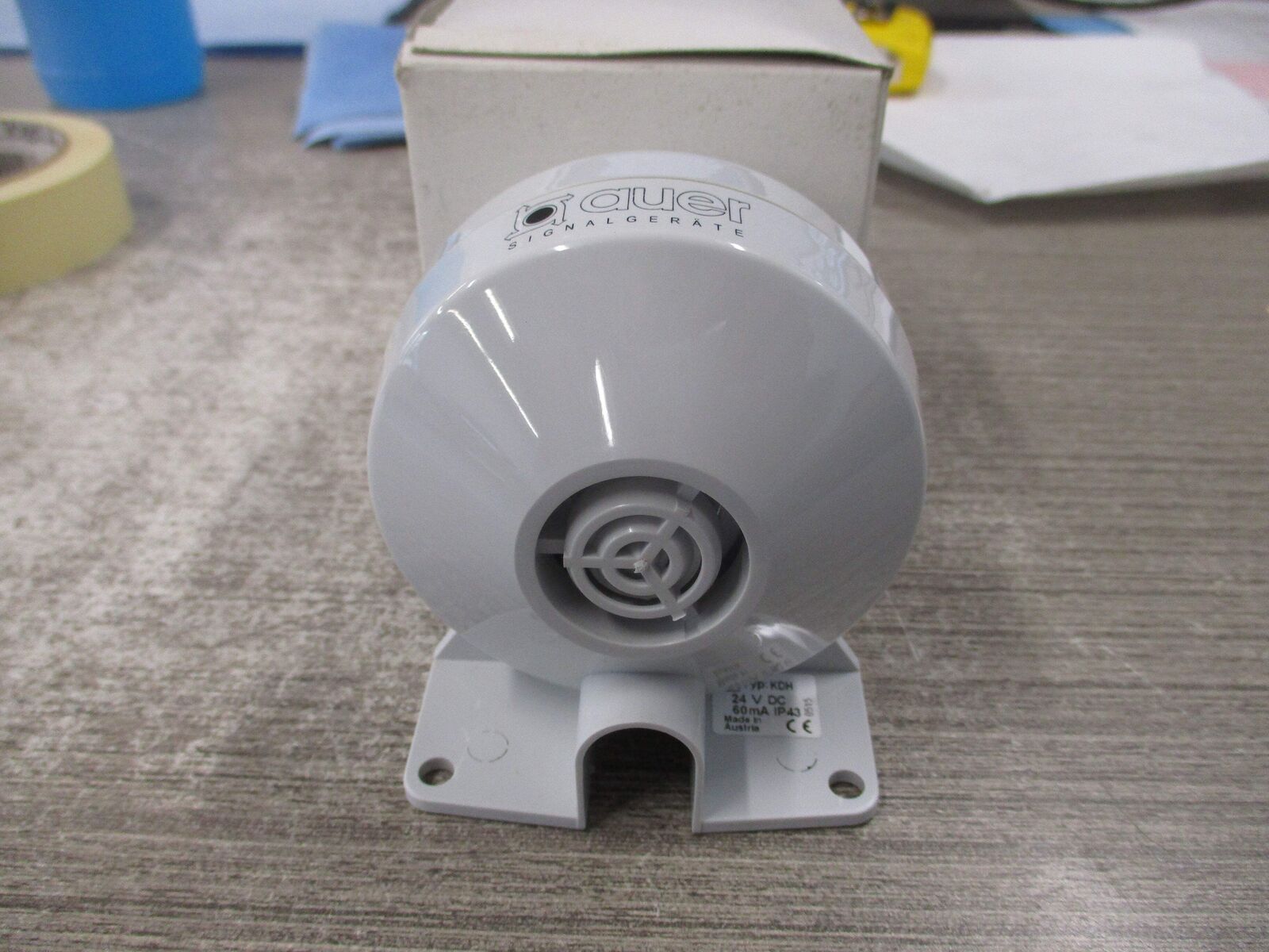 Auer Signal Device KDH 24VDC 60mA New Surplus