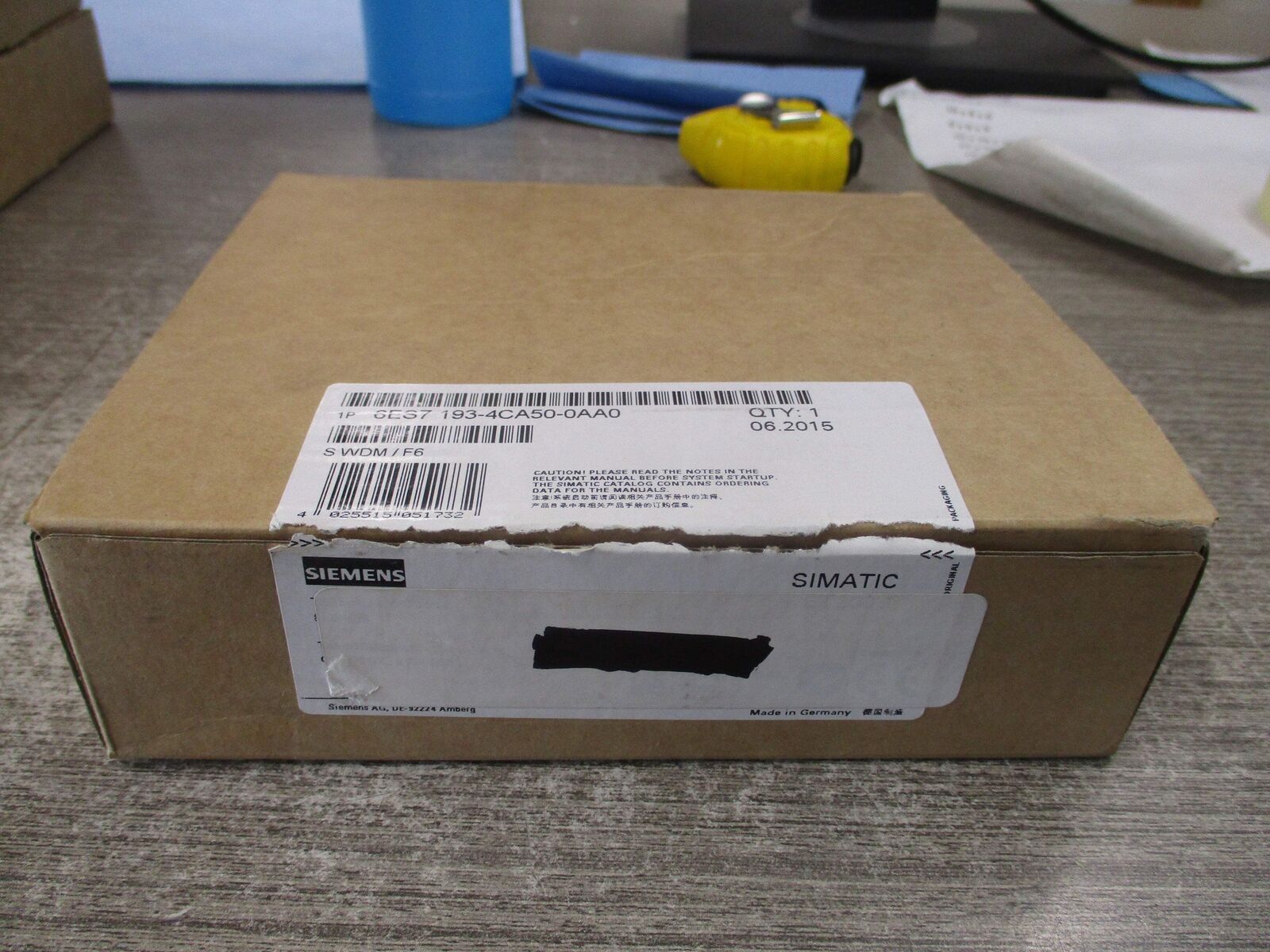 Siemens Simatic ET2005 Terminal Module 6ES7 193-4CA50-0AA0 8 Box of 5 * New Surp