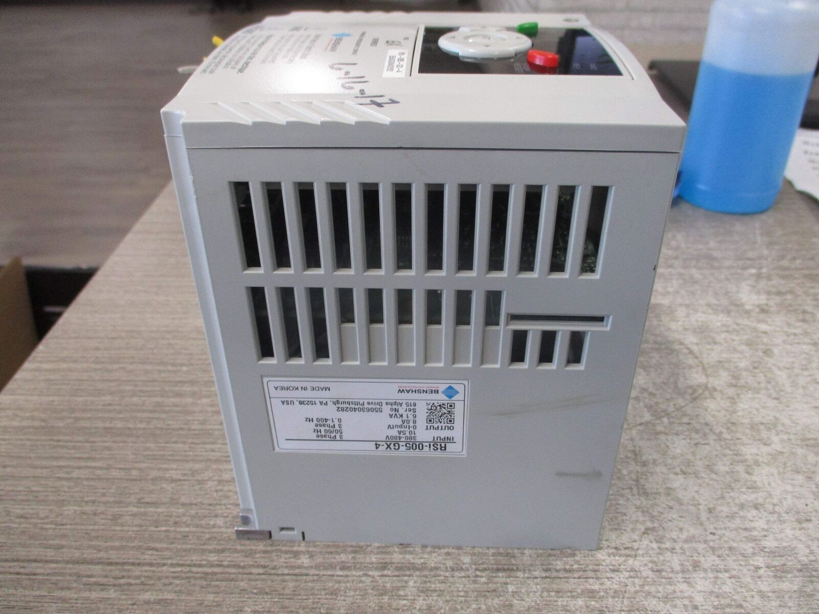 Benshaw AC Drive RSi-005-GX-4 5HP 3Ph Input: 380-480V / 3PH / 10.5A / 50/60Hz Ou