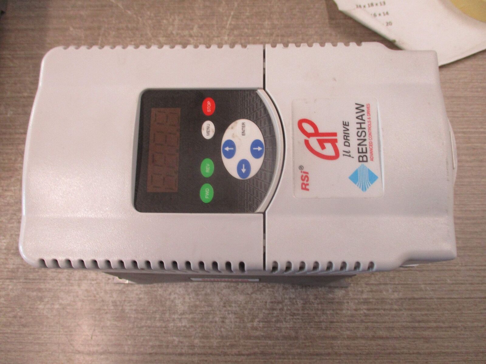 Benshaw AC Drive RSi005GP4B 5HP 3Ph Input: 380-460V / 3PH / 50/60Hz / 12.8/8.8A