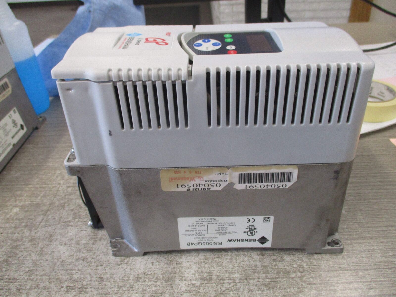 Benshaw AC Drive RSi005GP4B 5HP 3Ph Input: 380-460V / 3PH / 50/60Hz / 12.8/8.8A
