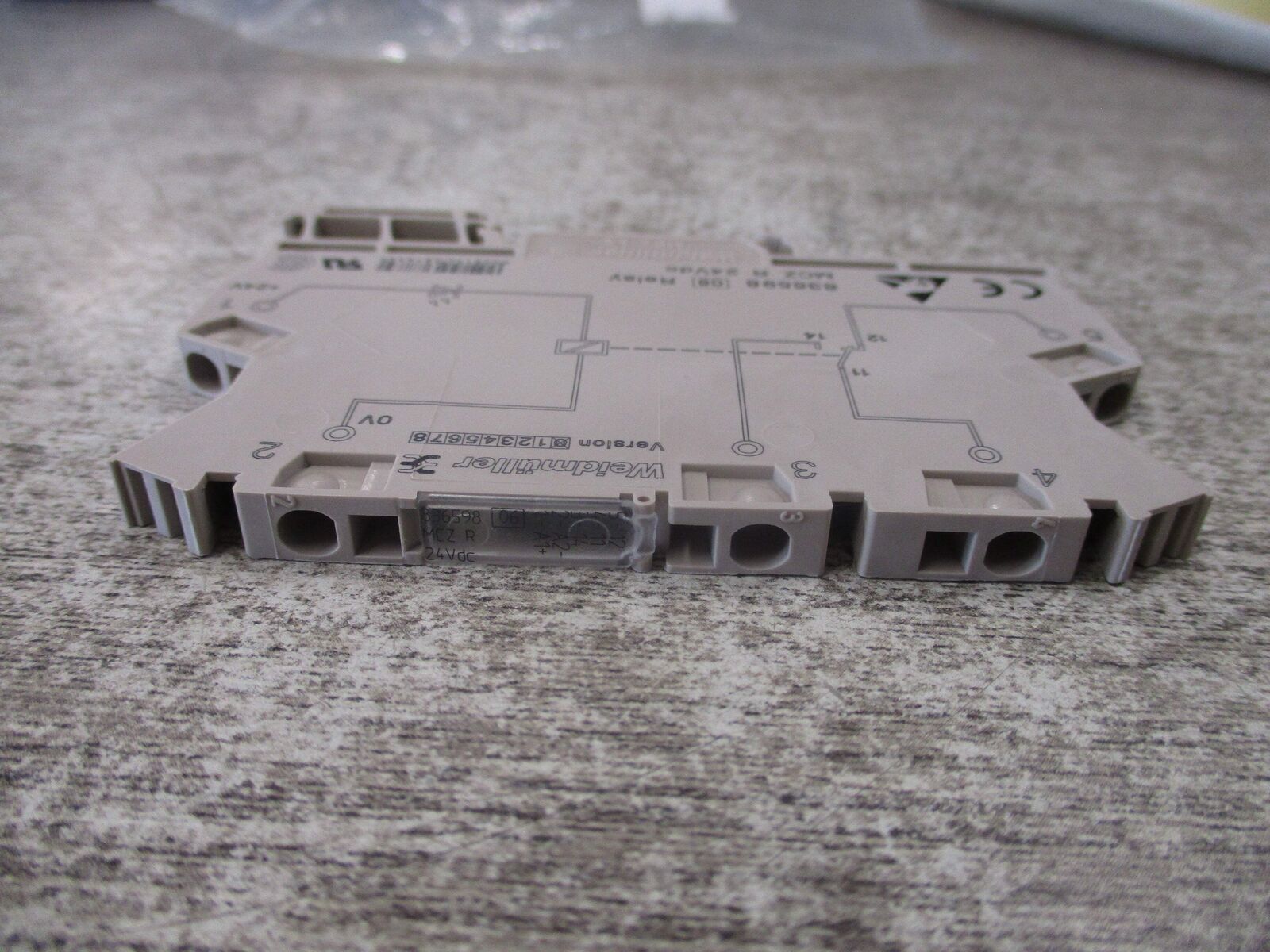 Weidmuller Terminal Relay 836598 24VDC * No Box * New Surplus