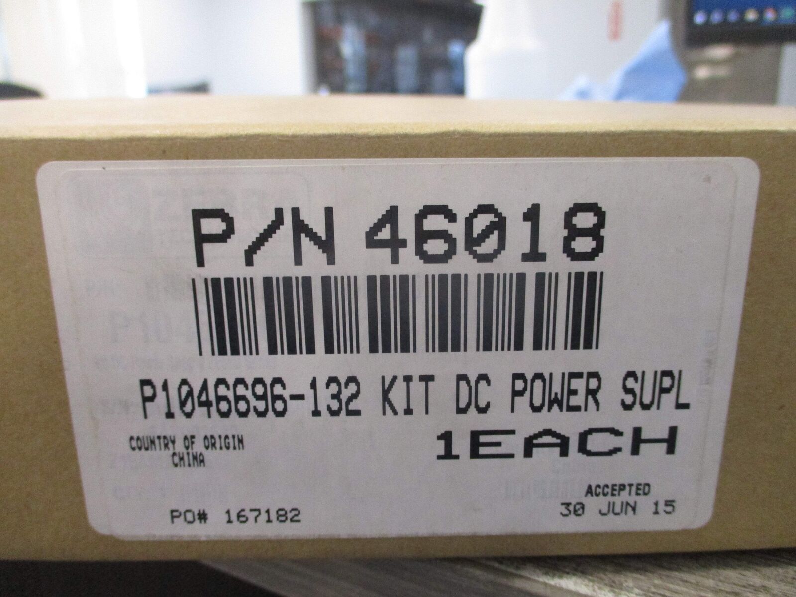 Zebra DC Power Supply Kit P1046696-132 New Surplus
