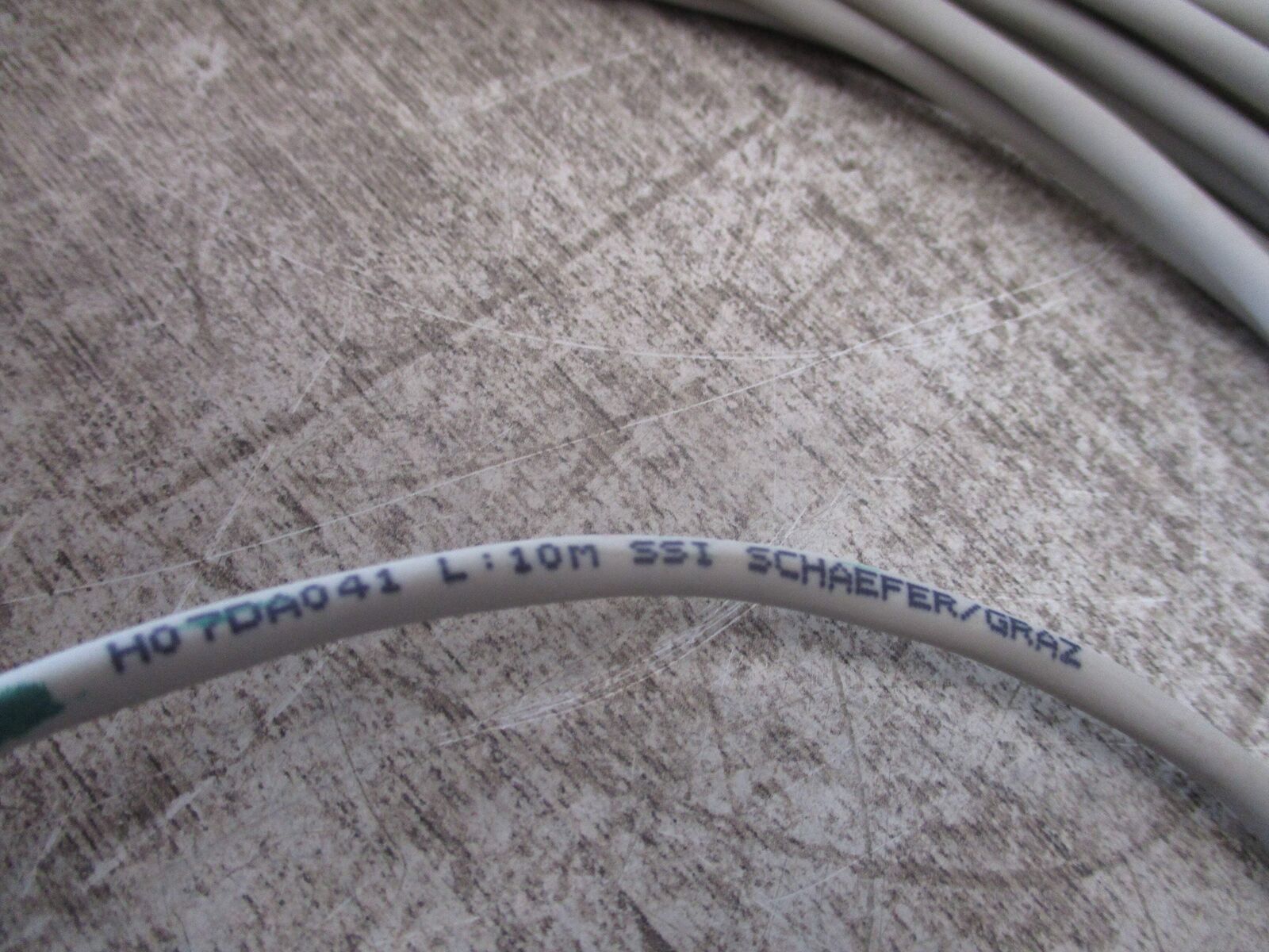 SSI Schaefer Peem Cable H07DA041-10 * No Box * New Surplus