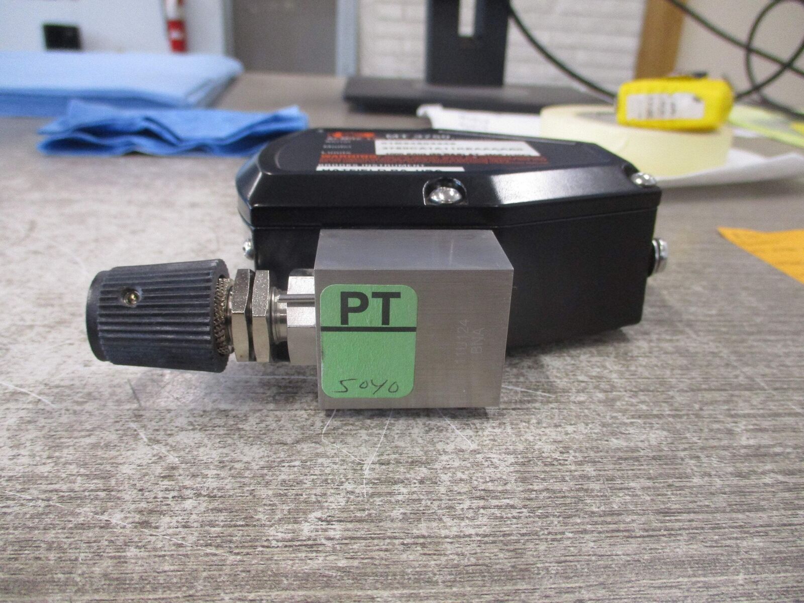 Brooks MT 3750 Ar-Mite Low Flow Armored Flowmeter 3750CA1A11KEAAAAA0 1000PSIG Us