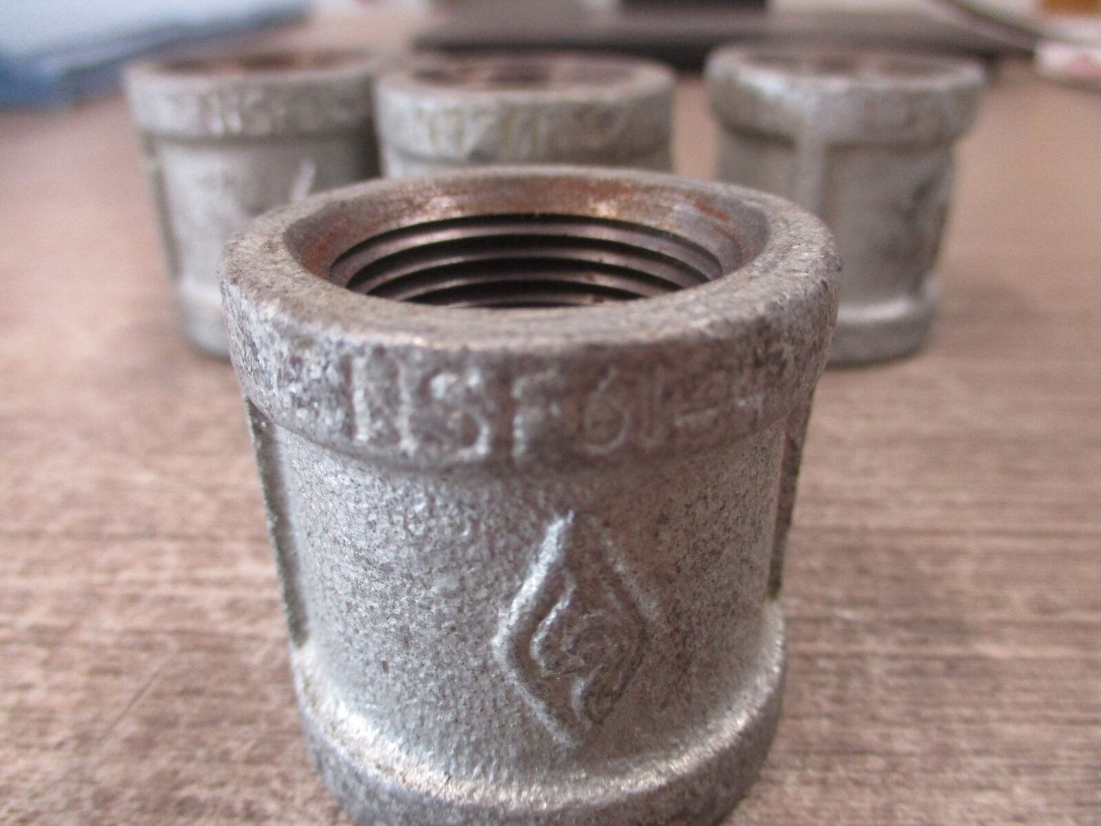 Misc. Brand Pipe Fitting NSF61-4 Size: 3/4" * Lot of 4 * Used