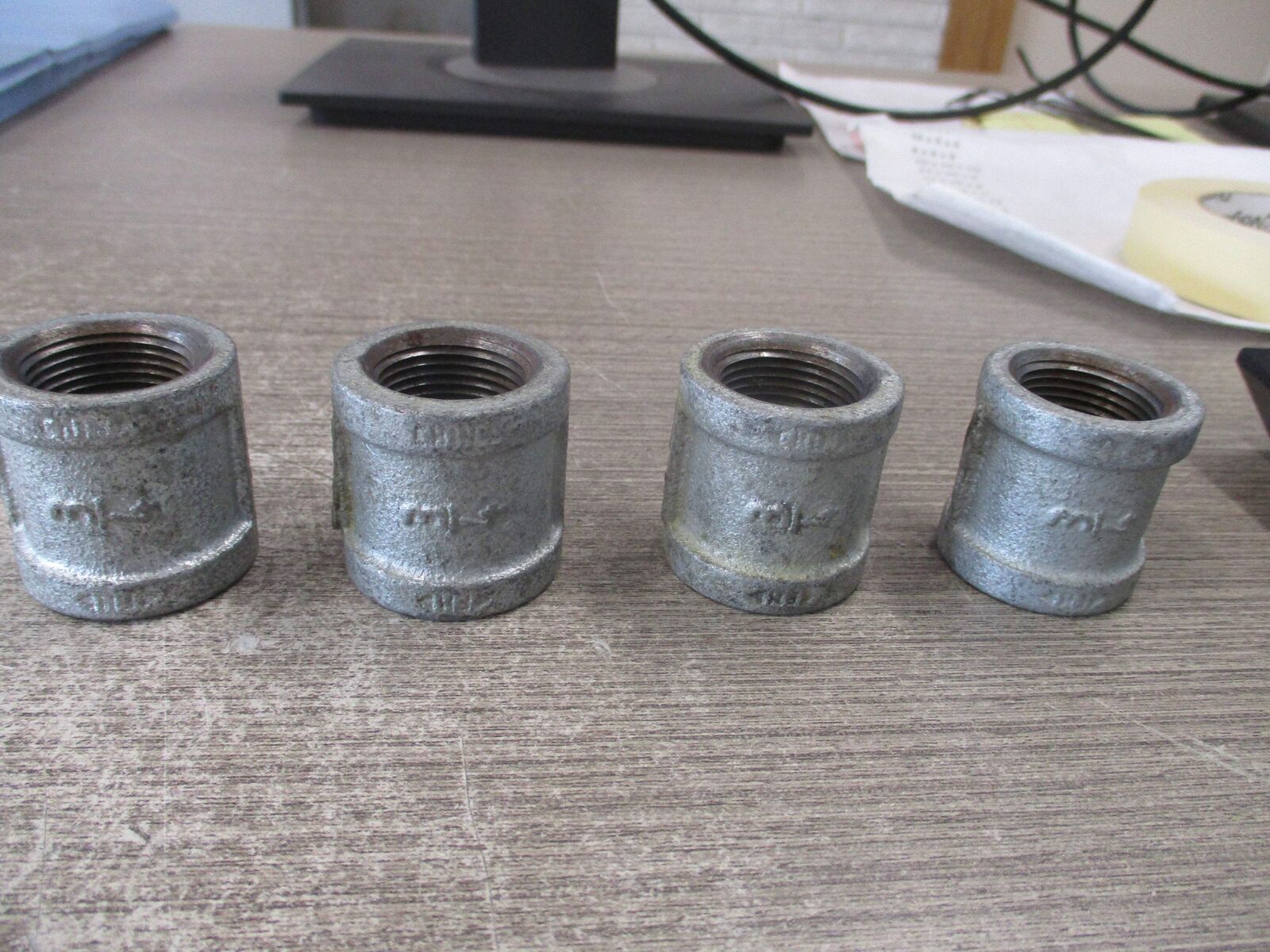 Misc. Brand Pipe Fitting NSF61-4 Size: 3/4" * Lot of 4 * Used