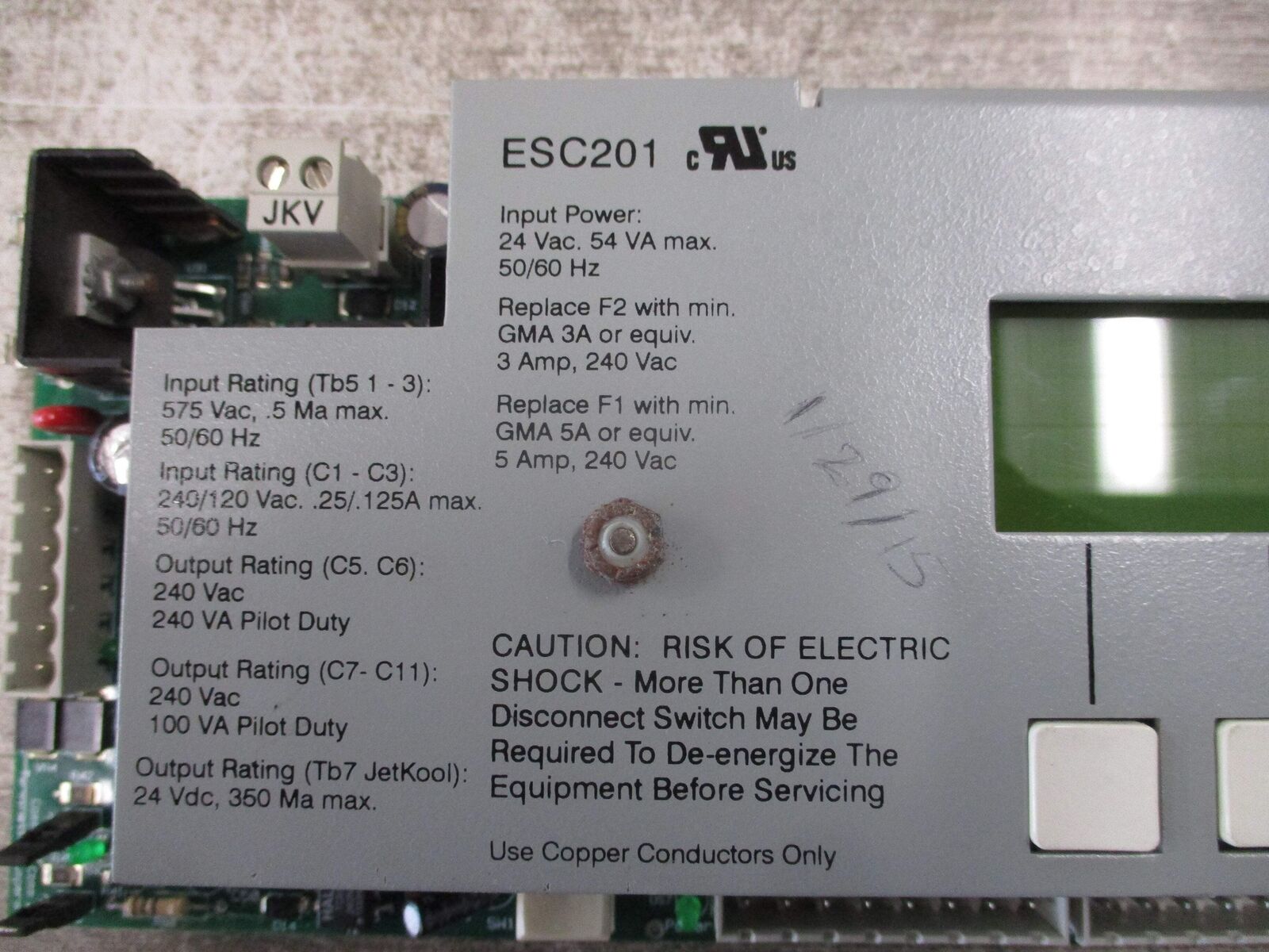 Bitzer Compressor Control Module ESC201 Used