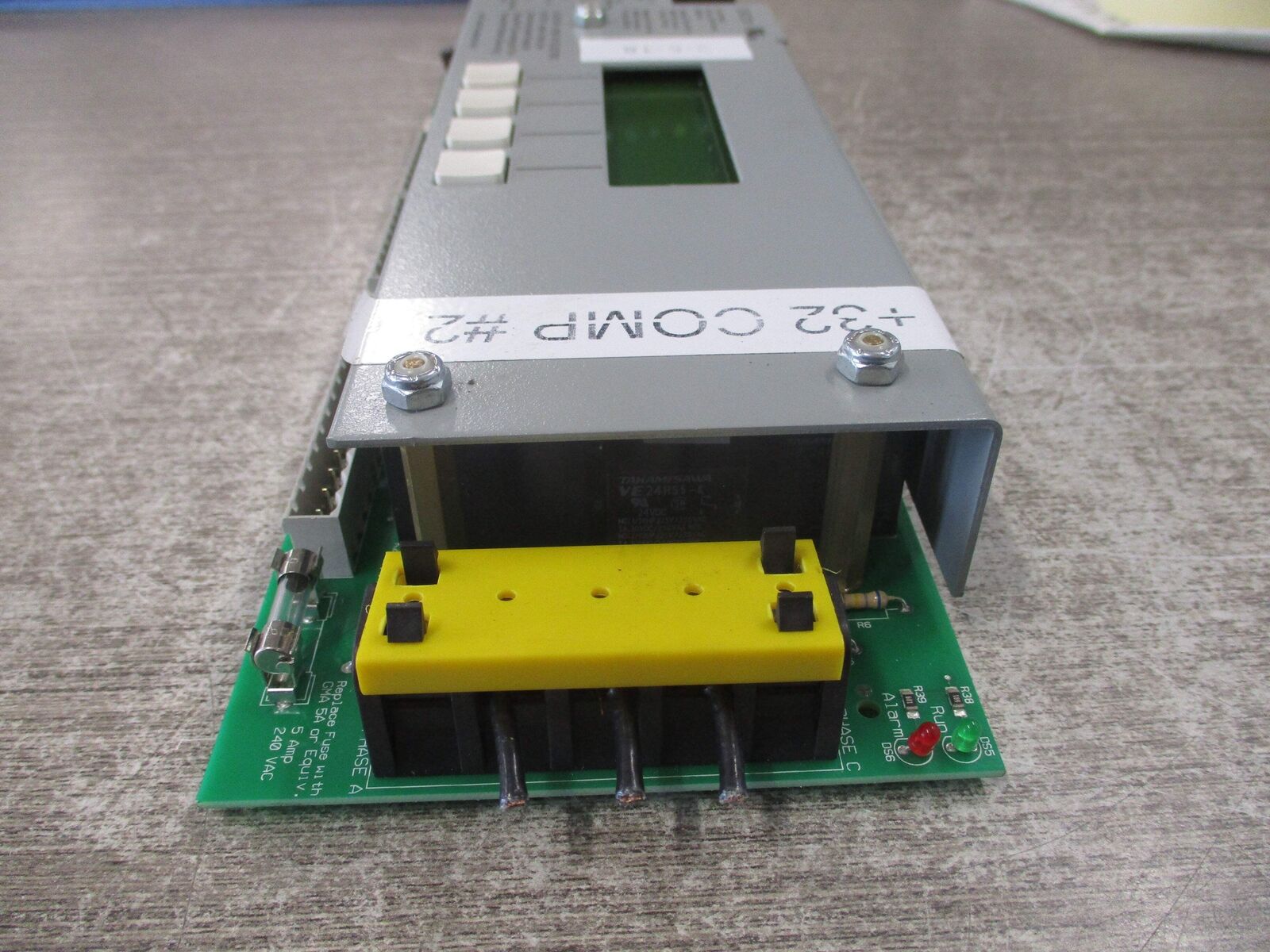 Bitzer Compressor Control Module ESC201 * Missing Jumper * Used