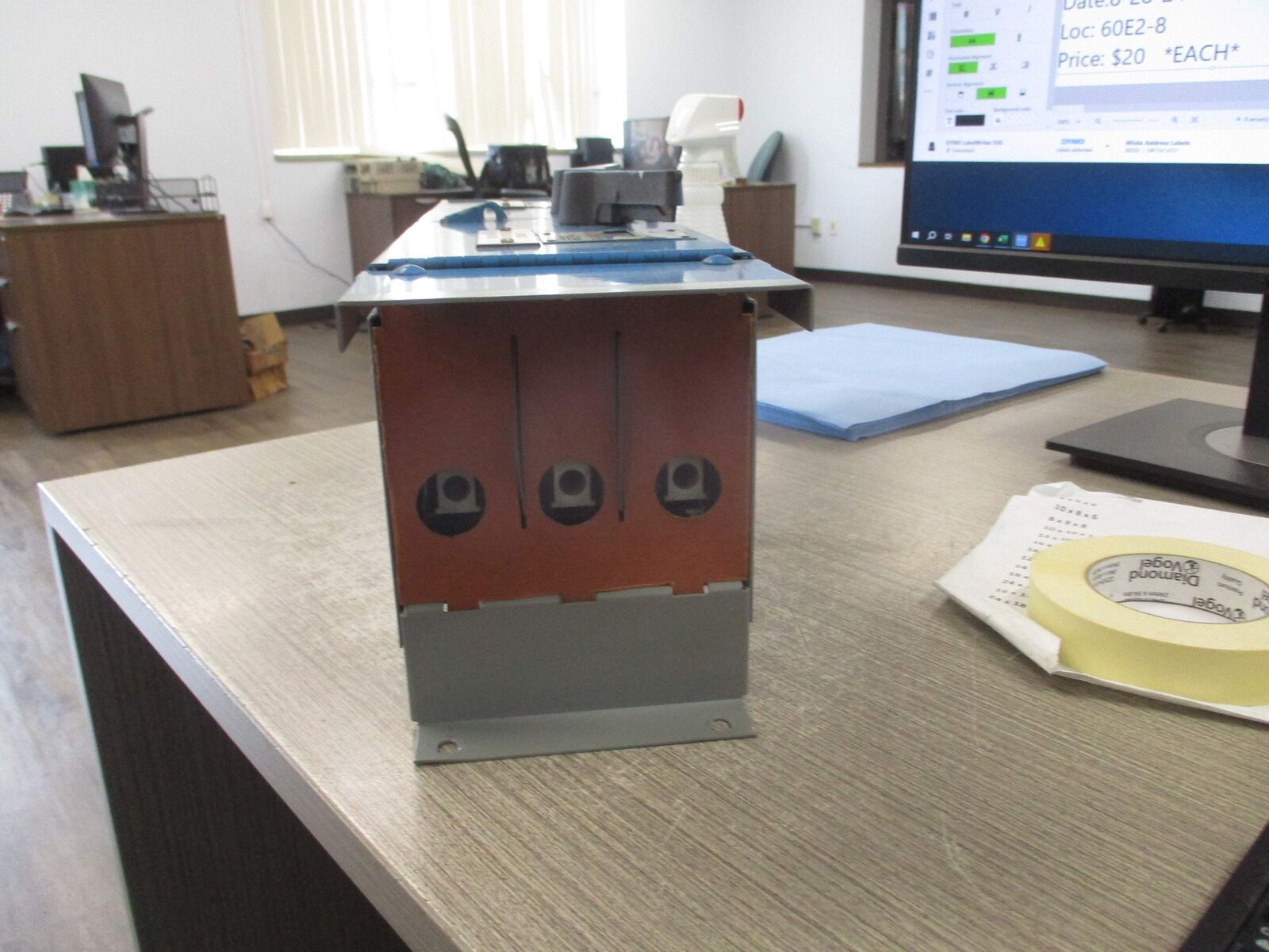 Cutler-Hammer Type M50 Dual Panel Board Switch FDPT3611R 30A 600V 3P W/Mounting