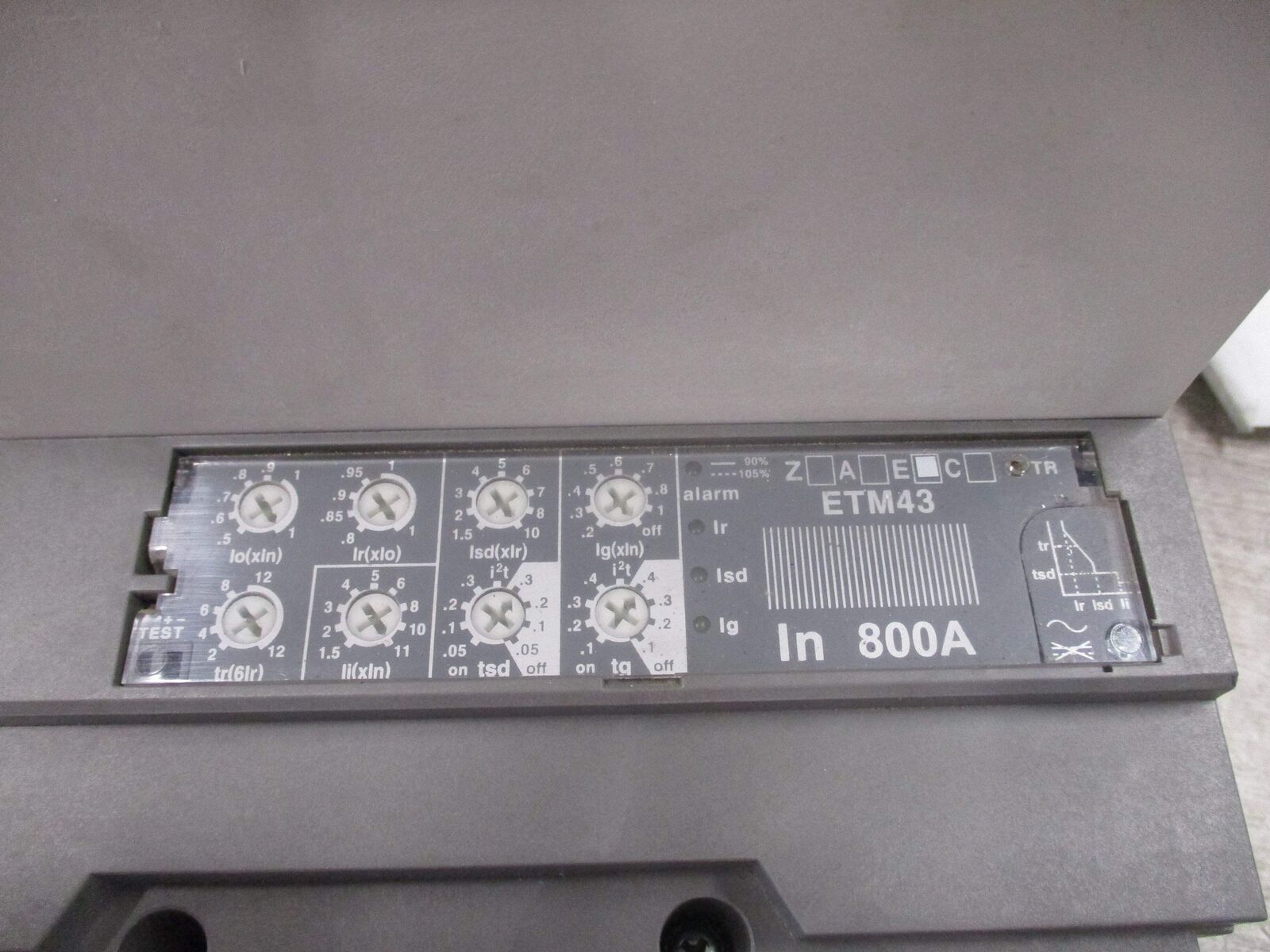 LS Electric Breaker Disconnect ETM43 800A * No Handle * Used
