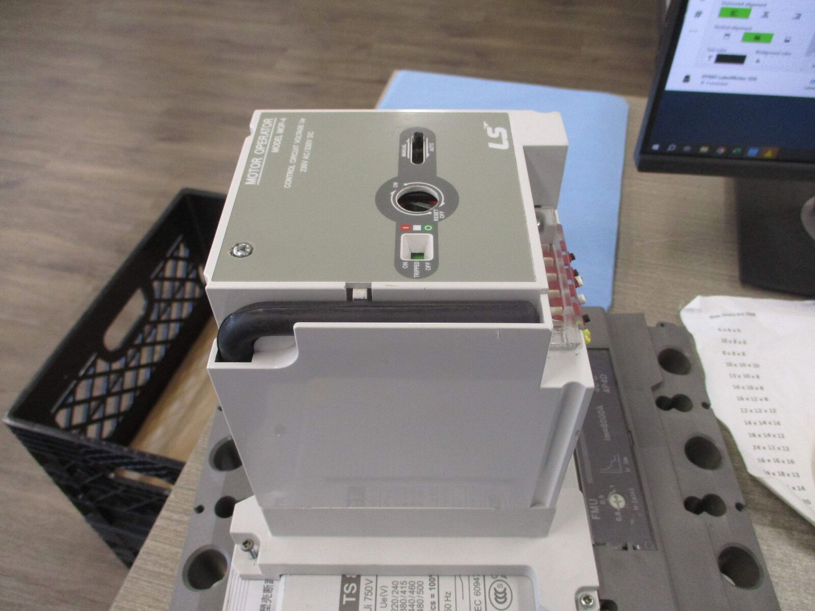 LS Actuated Circuit Breaker TS 800N 800A 480V Used