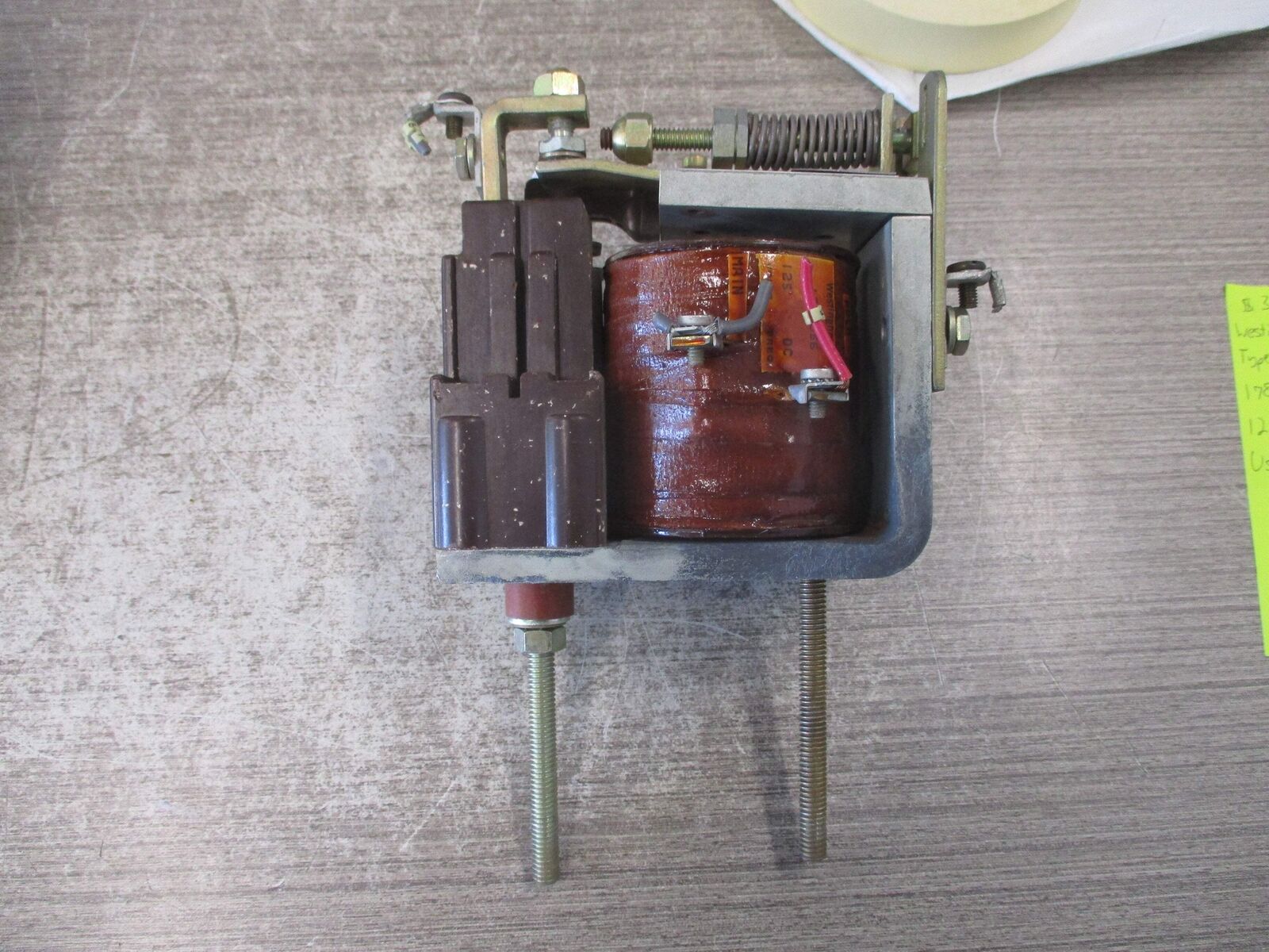 Westinghouse Type ASR11S Relay 1780720 125VDC Coil Used