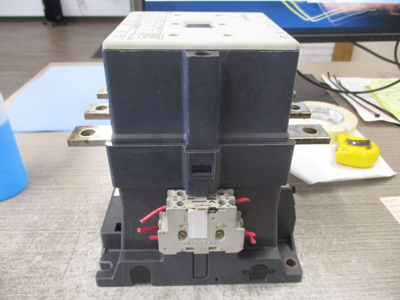 Siemens Size 5 Contactor 3TF56 460V Coil 270A 600V Used