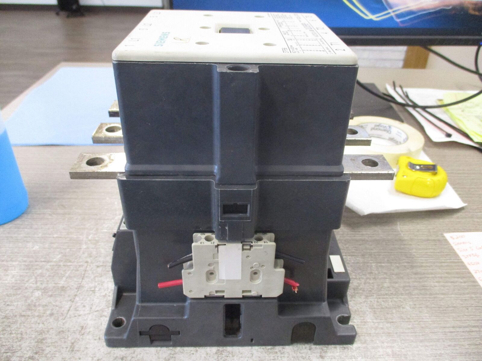 Siemens Size 5 Contactor 3TF56 460V Coil 270A 600V Used