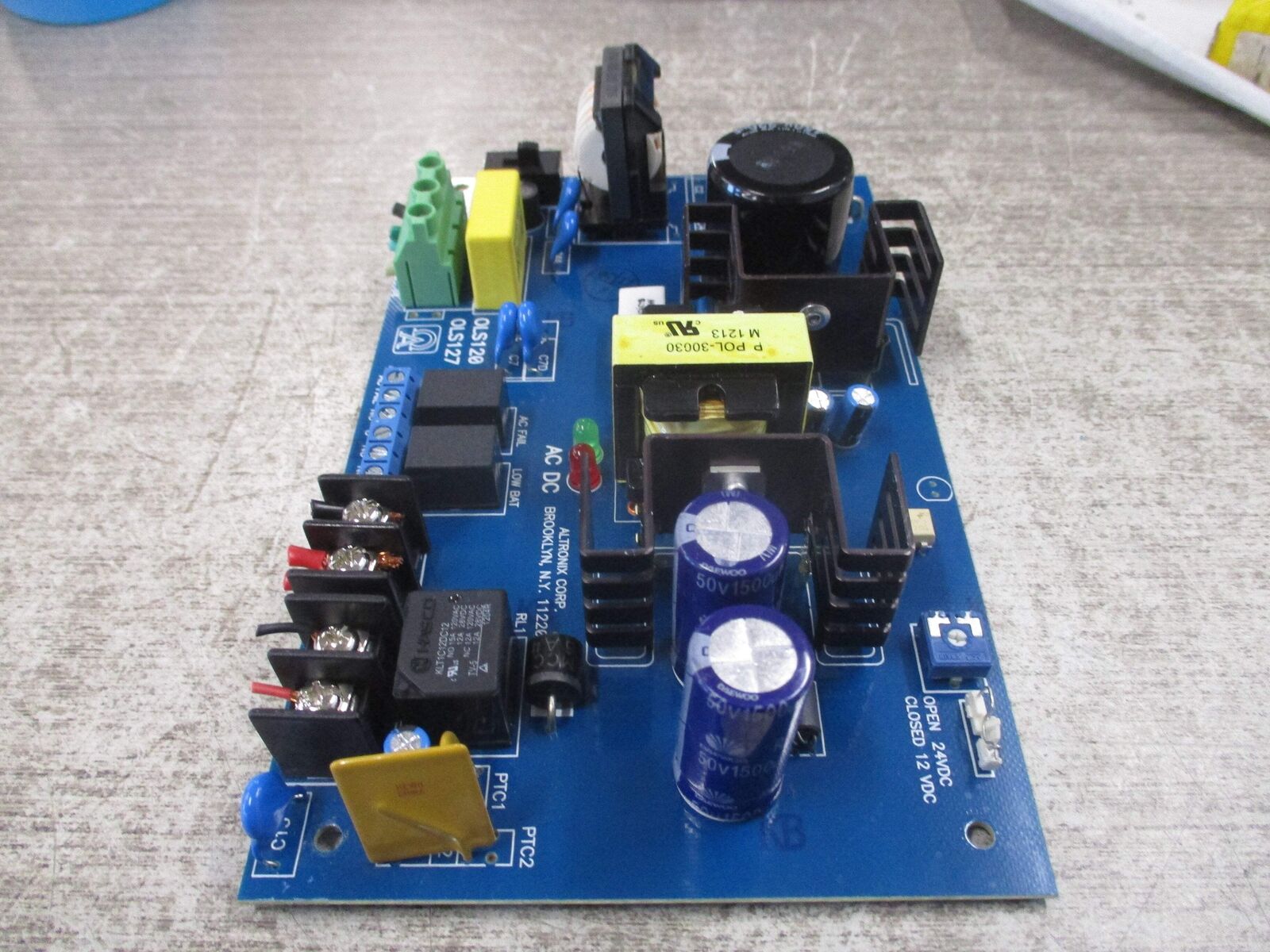 Altronix Offline Switching Power Supply OLS120 Used
