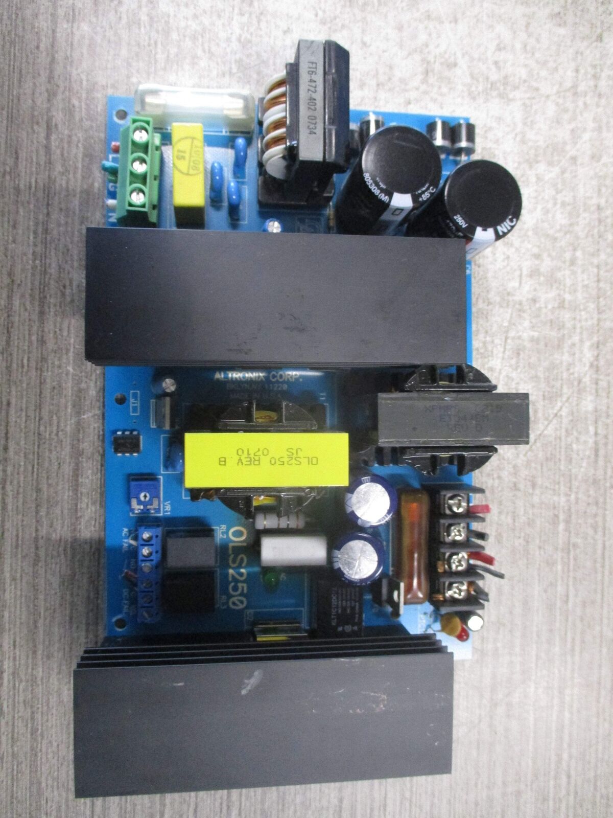 Altronix Offline Switching Power Supply OLS250 Used
