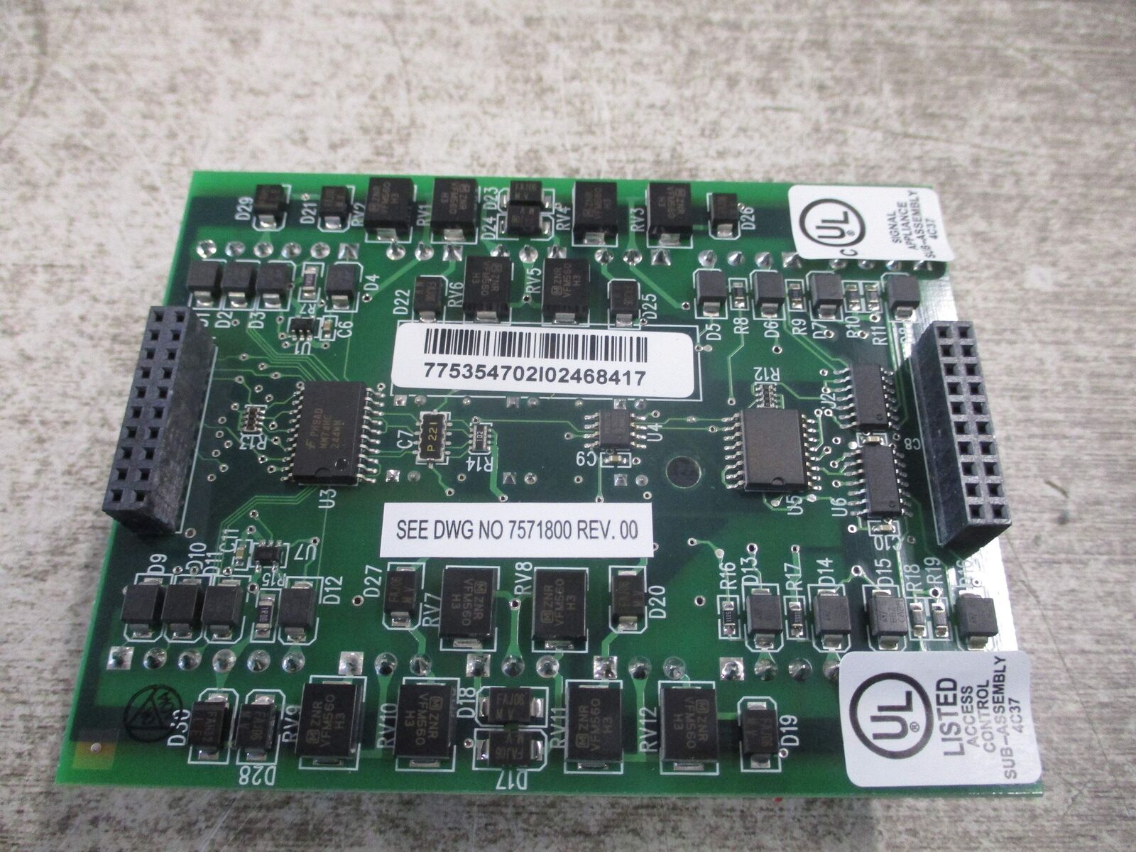Checkpoint Systems A1033 Reader 163742 Rev. 01 *Missing (3) Plugs* Used