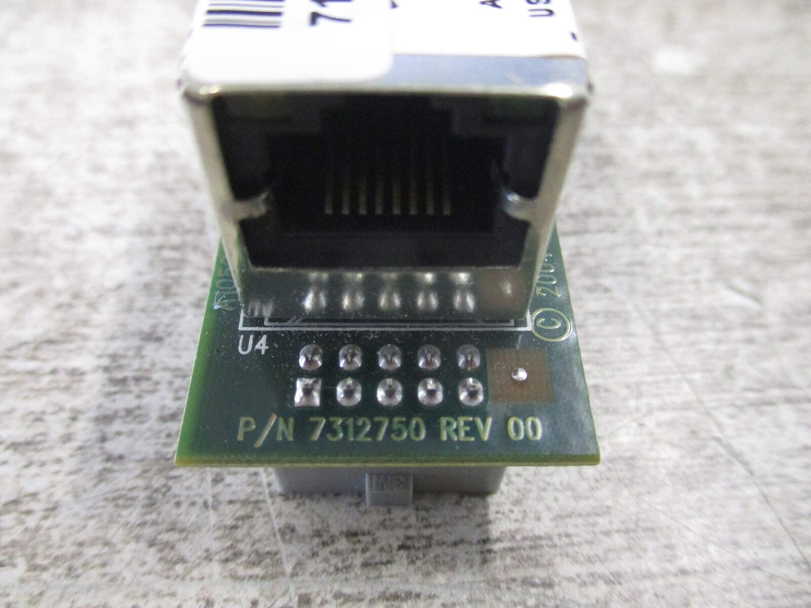Checkpoint Systems A1050 Ethernet Interface 7312750 Rev. 00 Used