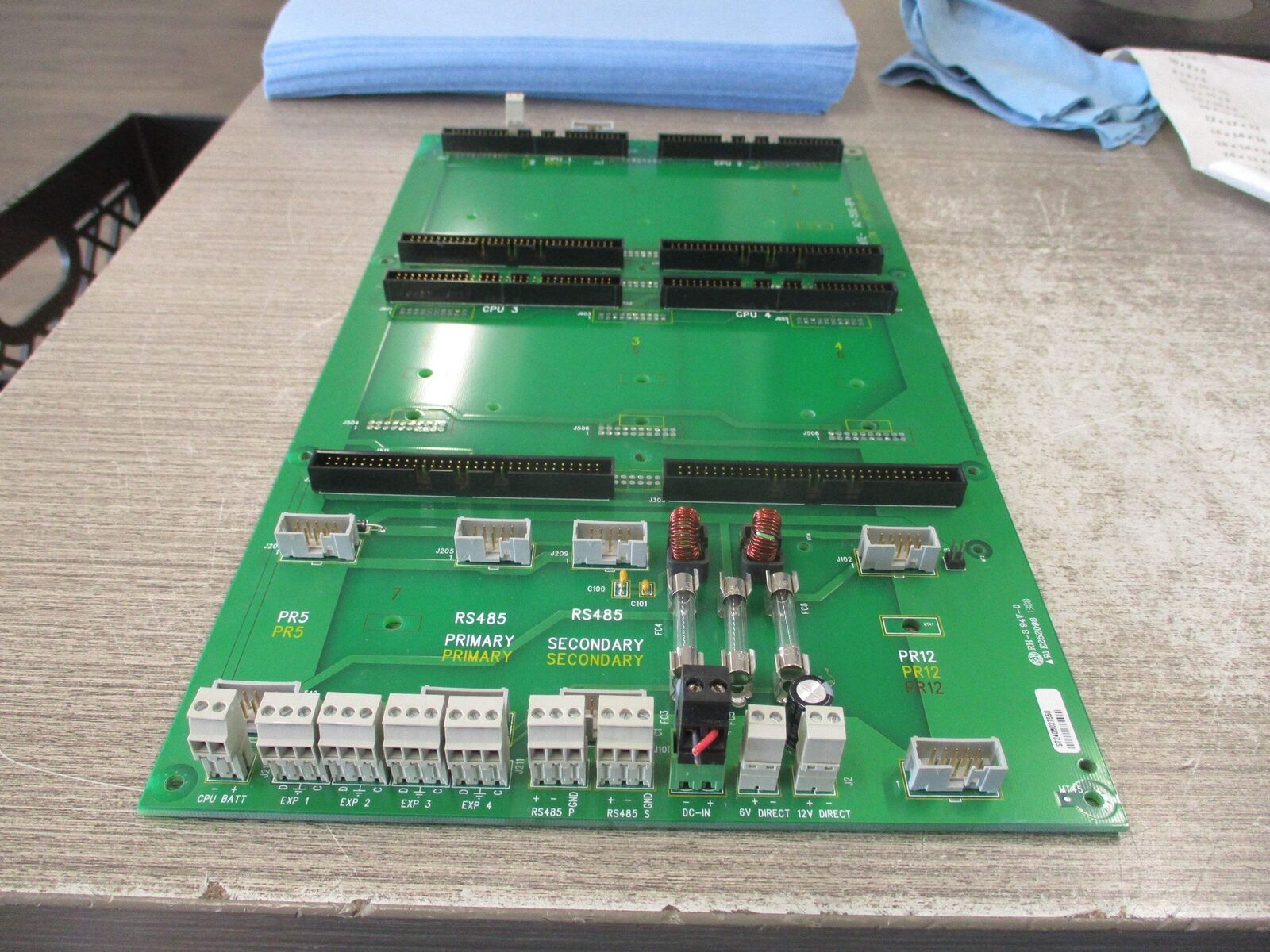 Sielox AC-1500-BP Backplane 5600004 Rev. 01 Used