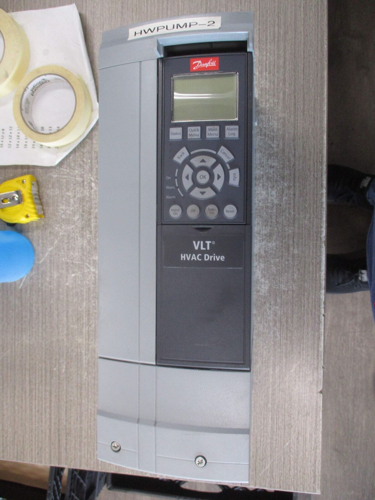 Danfoss VLT AC Drive 131F0700 5HP 3Ph Input: 3X200-240V 50/60Hz 15.0A Output: 3X