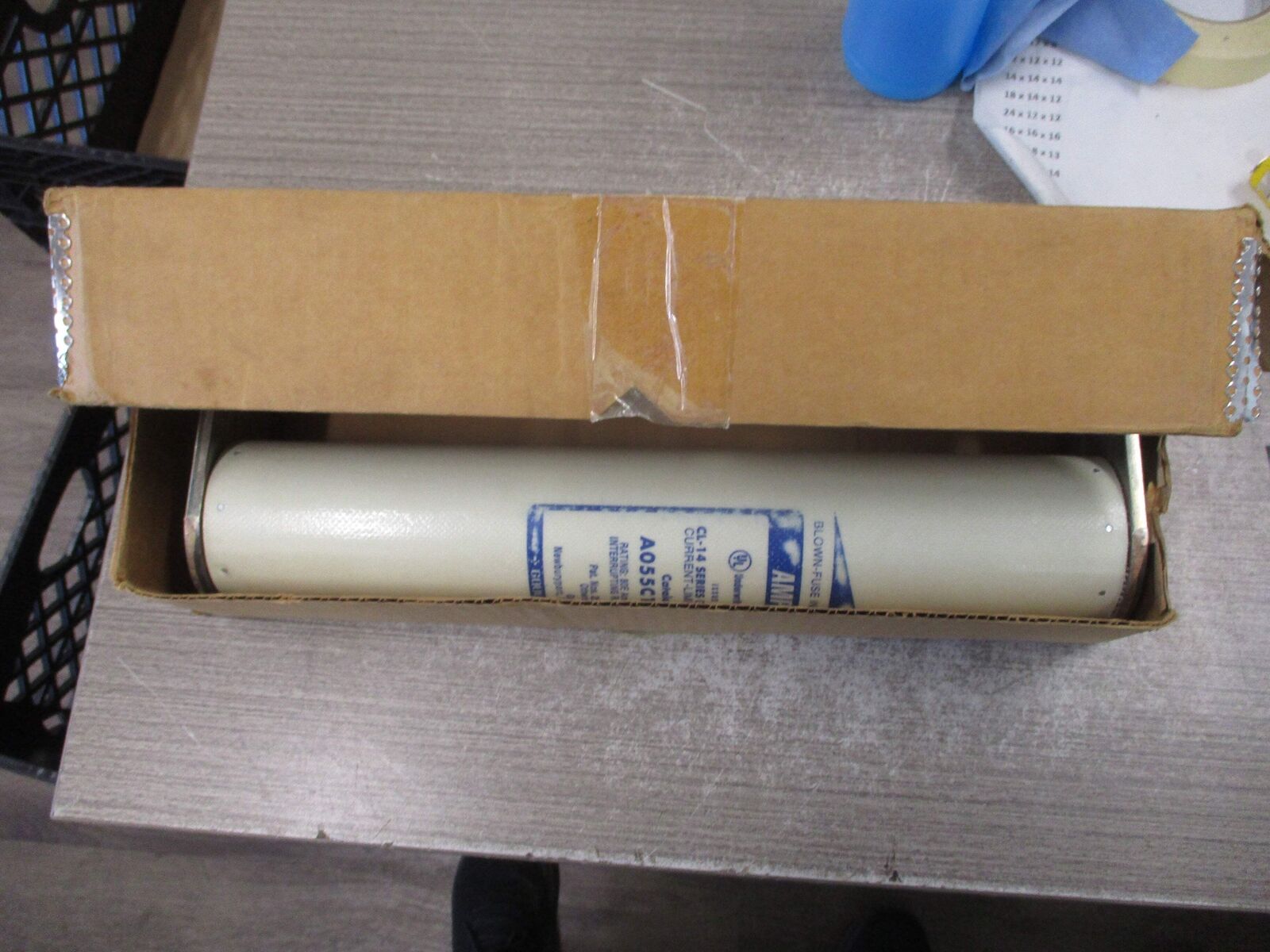 Gould Shawmut CL-14 Amp-Trap Fuse A055C1D0R0-80E 5.5kV 80E New Surplus