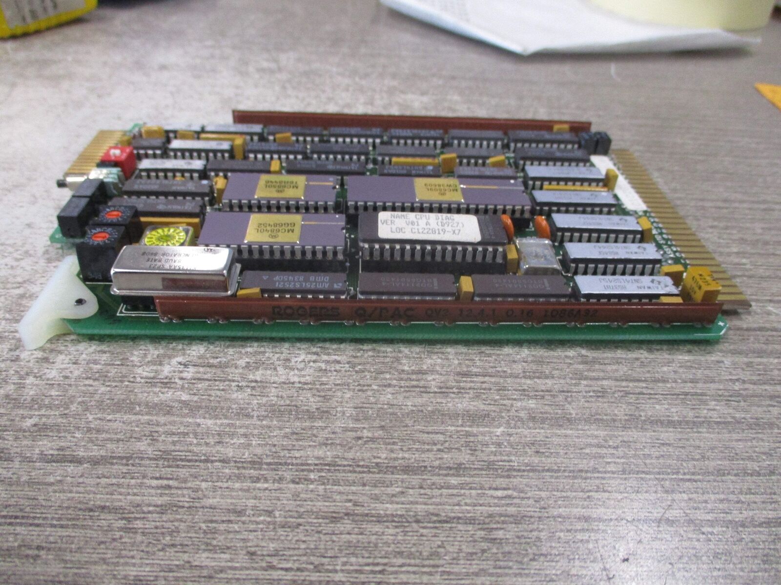 Goss CPU Board Assembly 1C122819 Rev. 0 *No Box* New Surplus