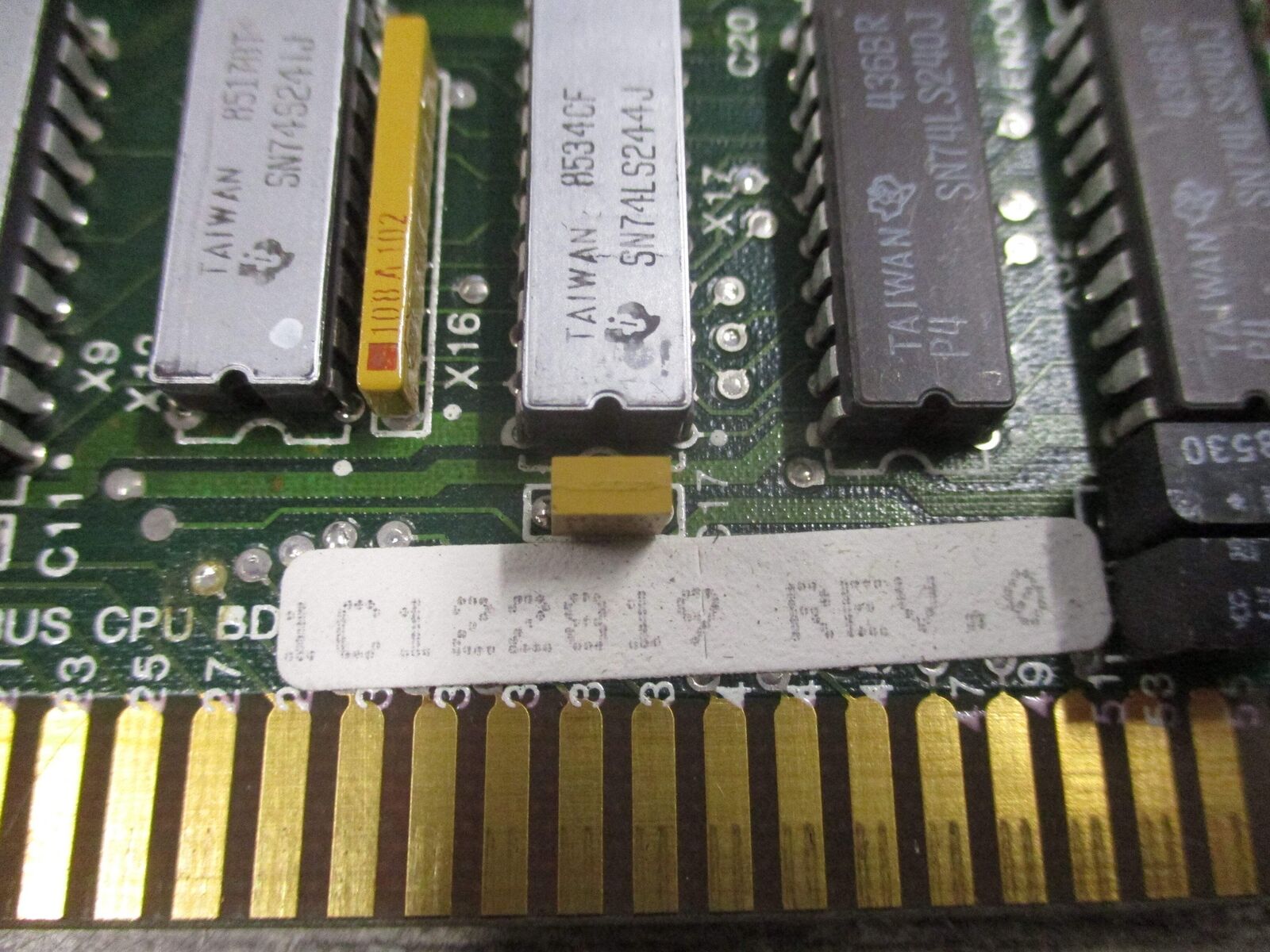 Goss CPU Board Assembly 1C122819 Rev. 0 *No Box* New Surplus