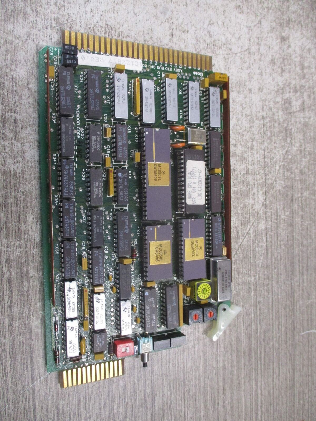 Goss CPU Board Assembly 1C122819 Rev. 0 *No Box* New Surplus