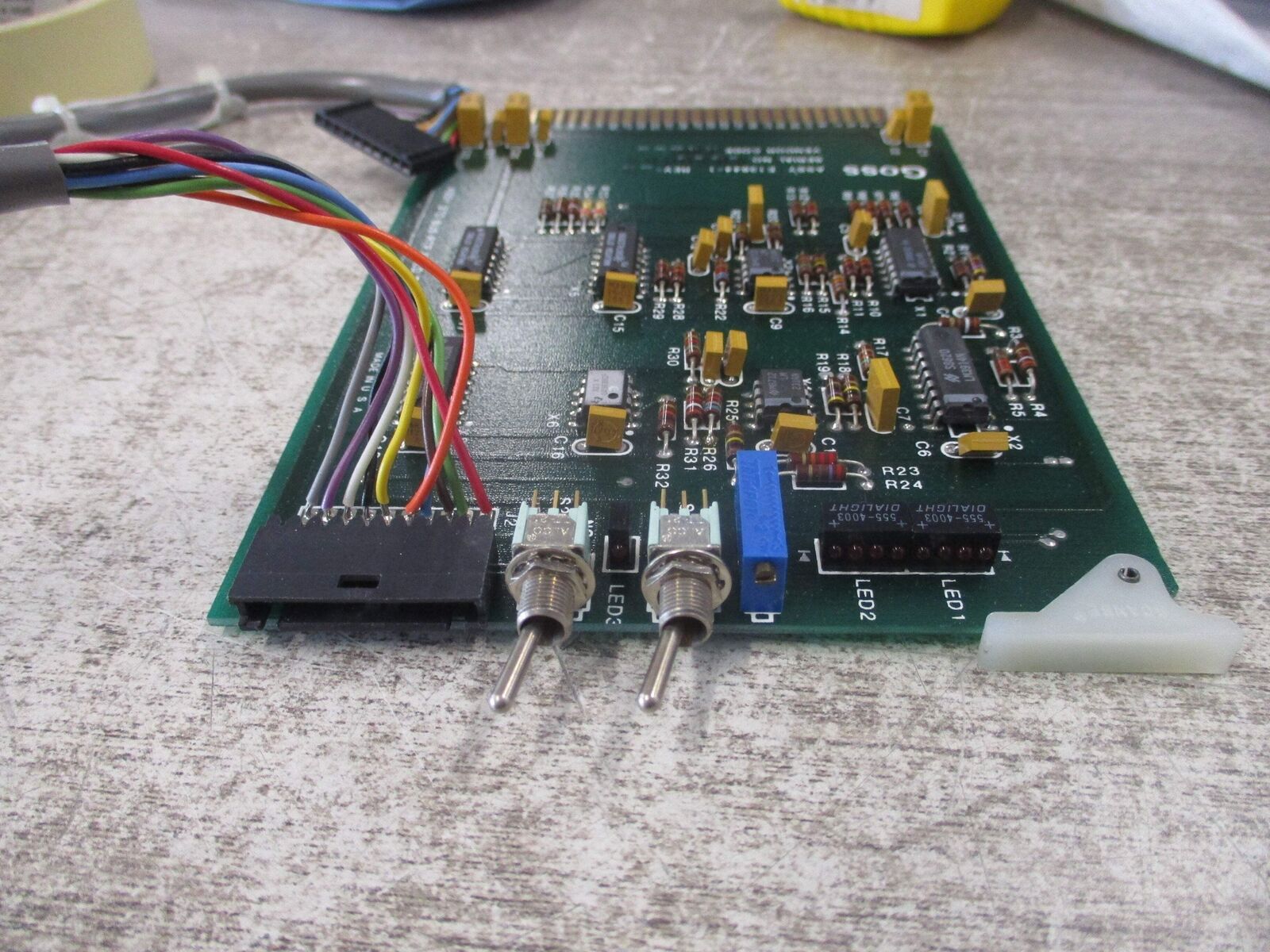 Goss RTP Field Test Board Assembly E13844-1 Rev. 3 *No Box* New Surplus