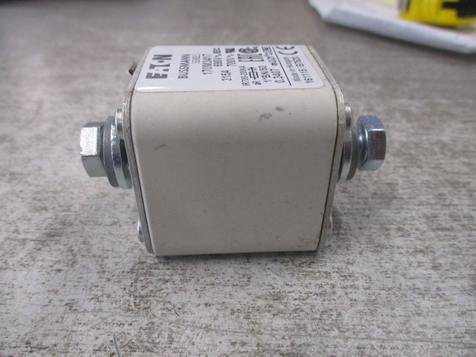 Bussmann Fuse 170M3417 315A 700V W/Bolts Used