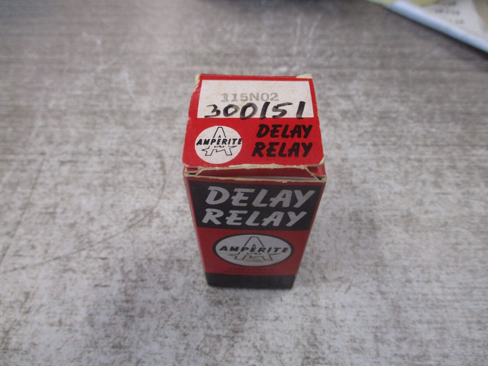 Amperite Delay Relay 115N02 New Surplus