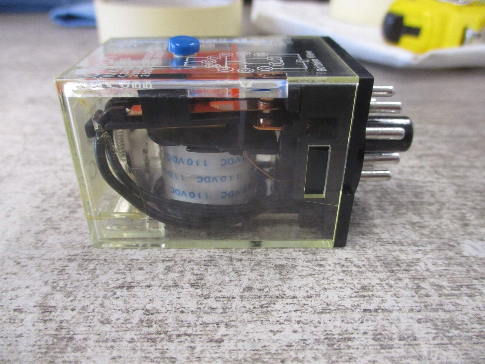 Omron Relay MK3P5-S 110VDC Coil Used