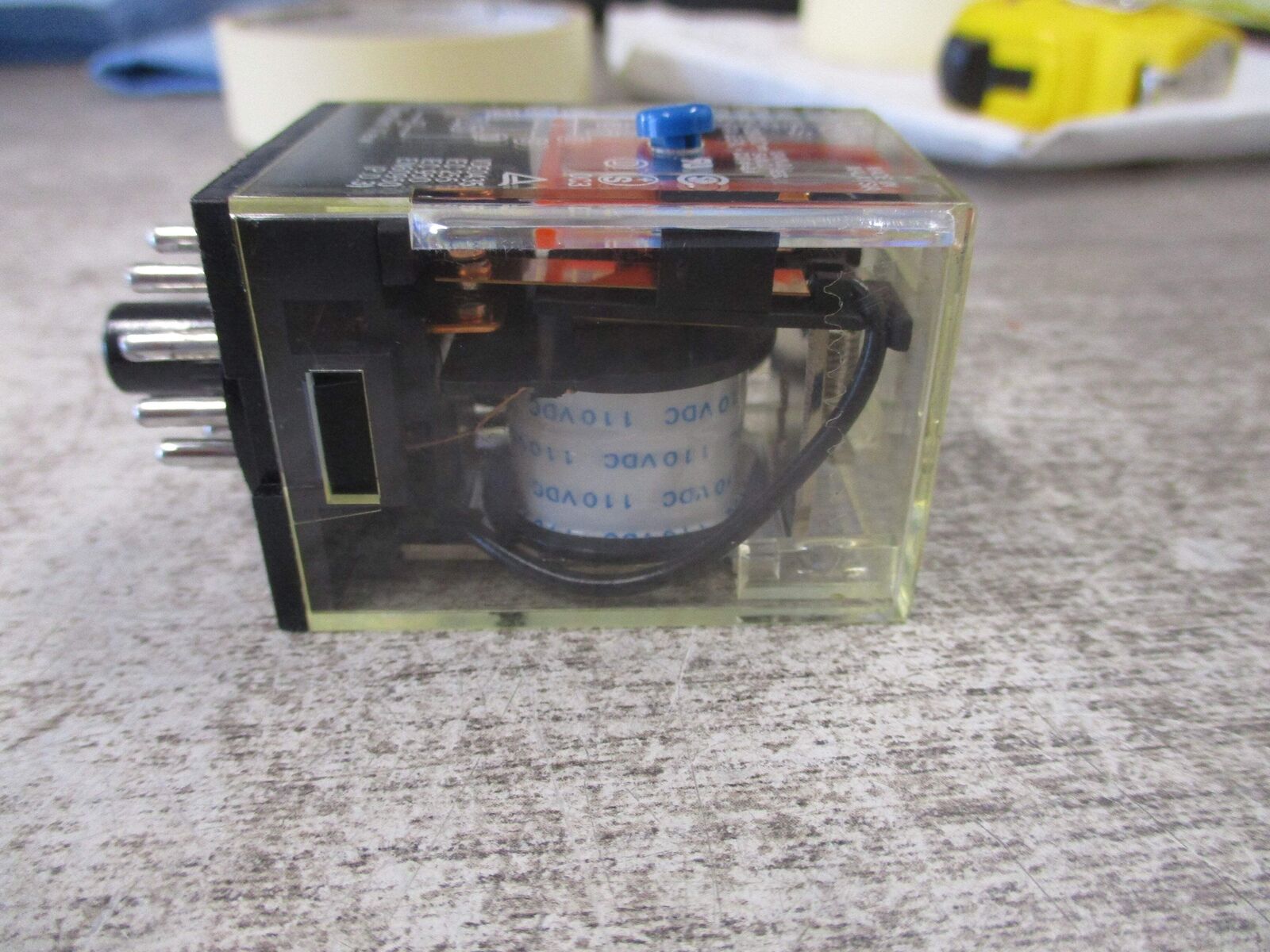 Omron Relay MK3P5-S 110VDC Coil Used