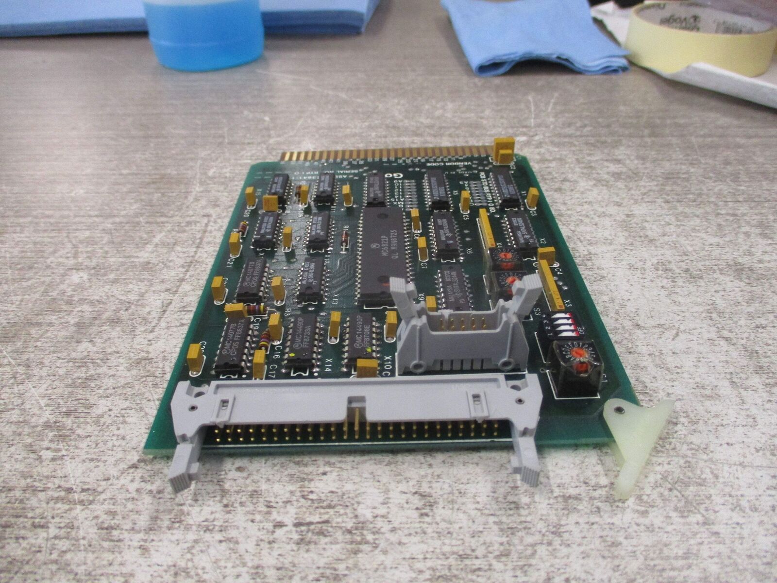 Goss RTP I/O Board E13841-1 Rev. 4 * No Box * New Surplus