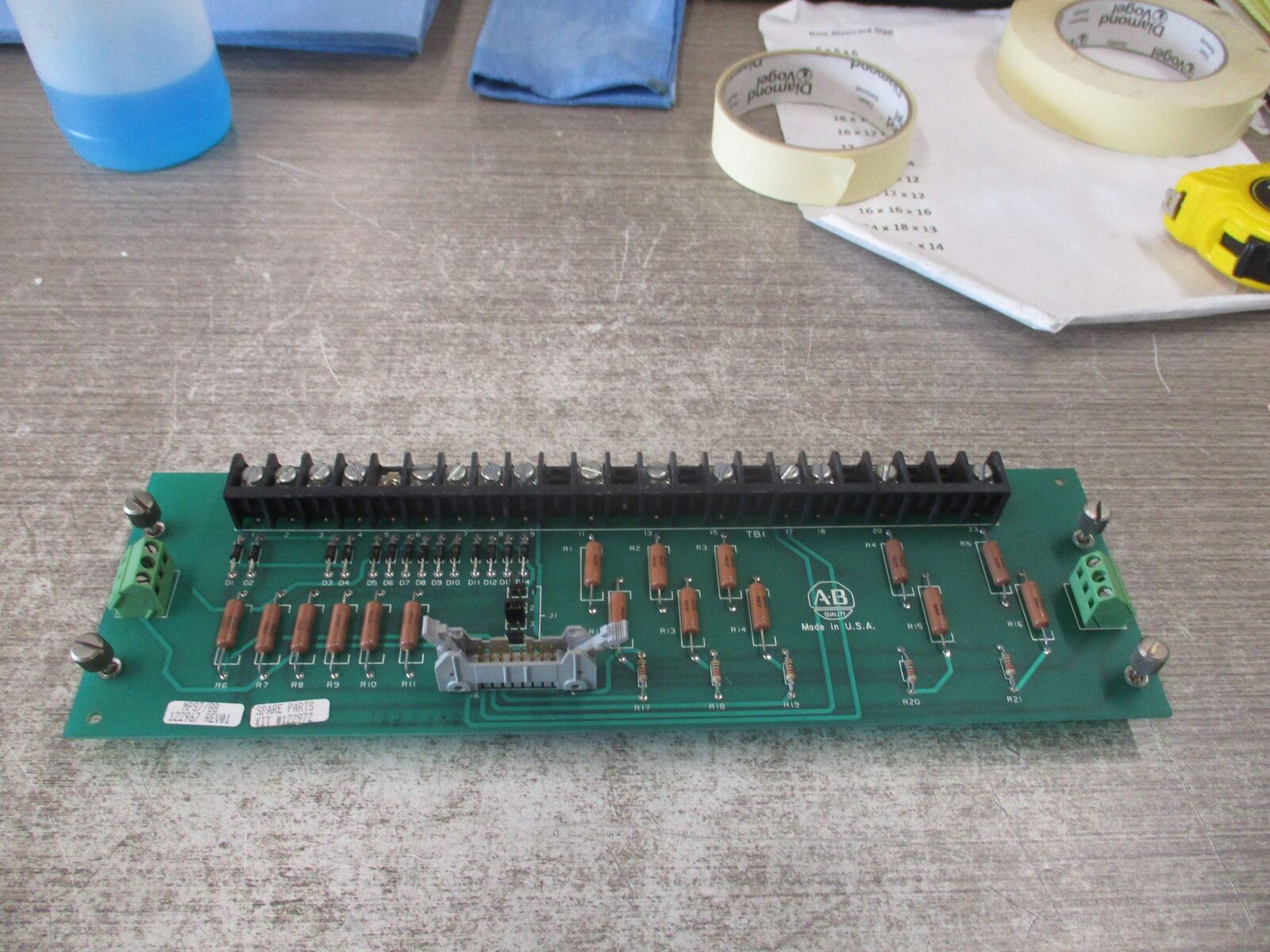 Allen-Bradley MPS7/88 Drive Signal Board 122967 Rev. 01 Used