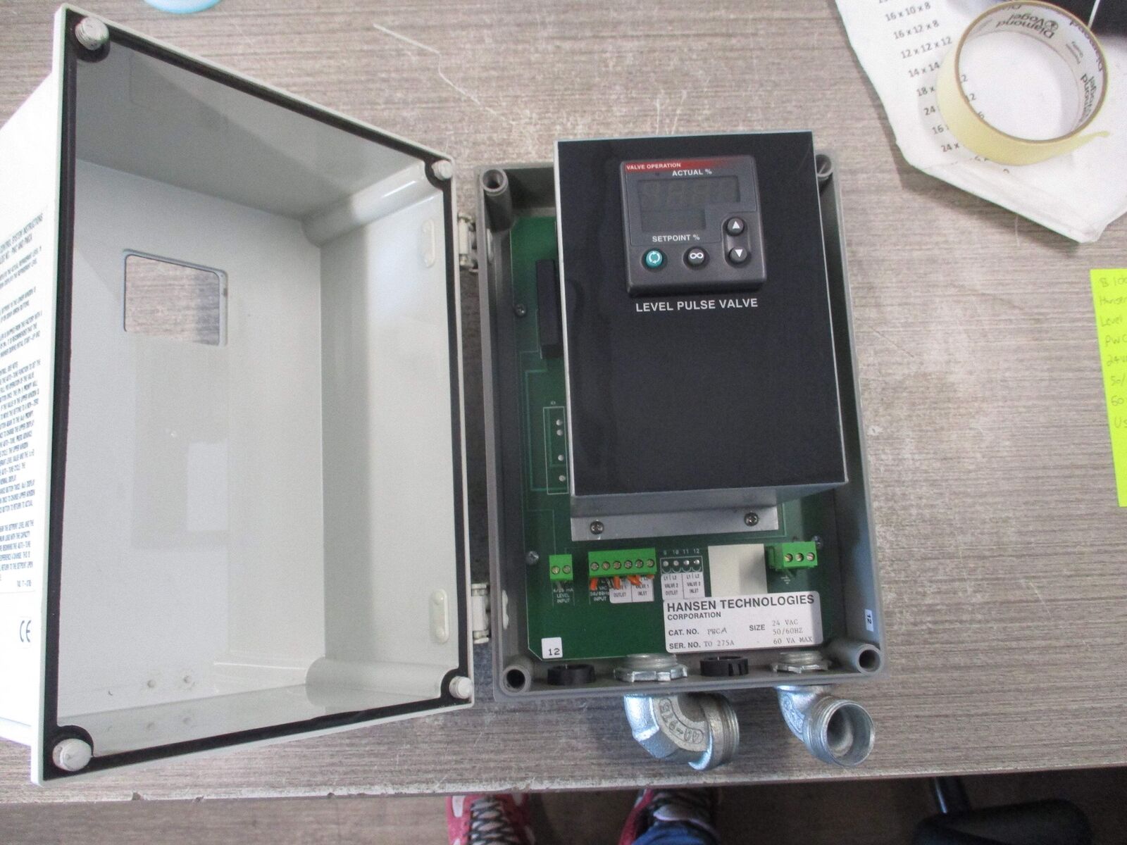 Hanson Technologies Level Pulse Control PWCA 24VAC 50/60Hz 60VA Used