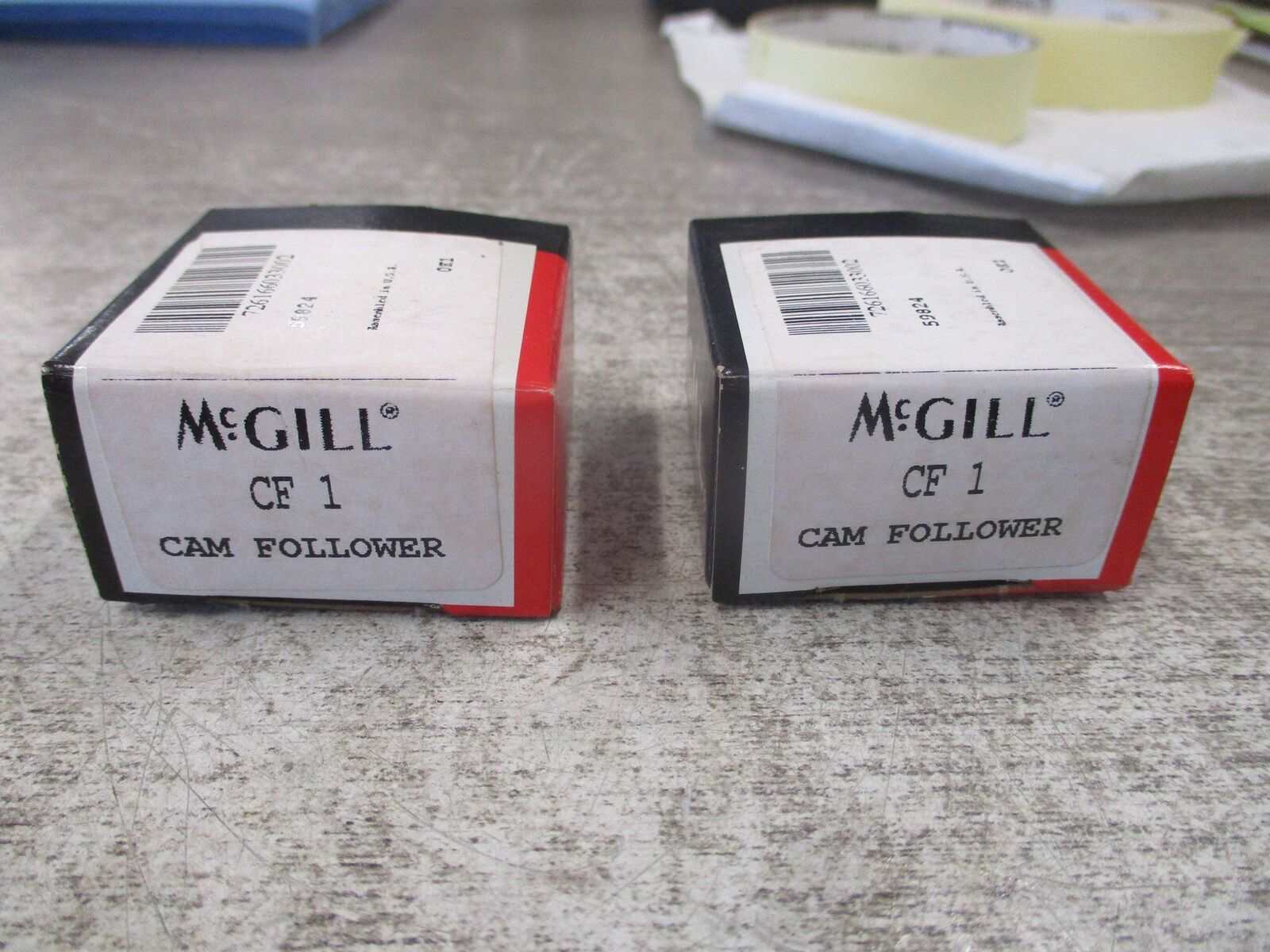 McGill Cam Follower CF1 * Lot of 2 * New Surplus