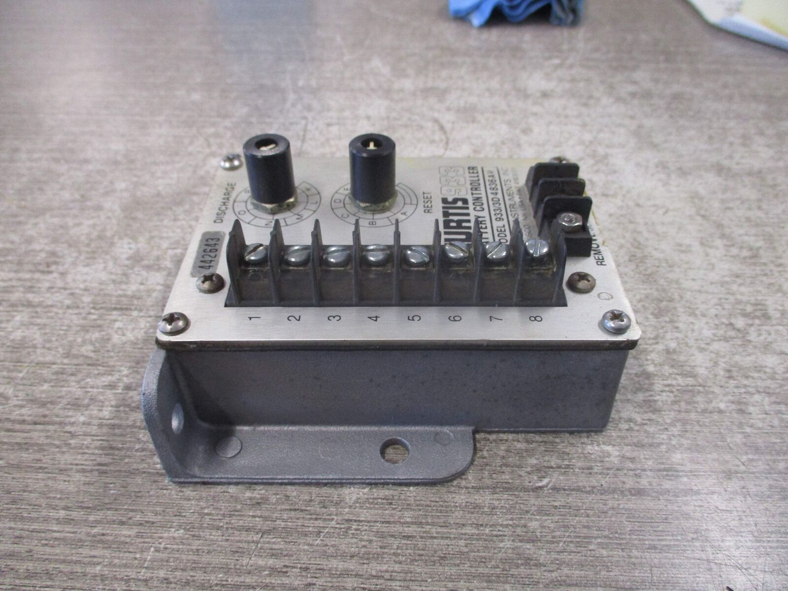 Curtis 933 Battery Controller 933/3D4836AV Used