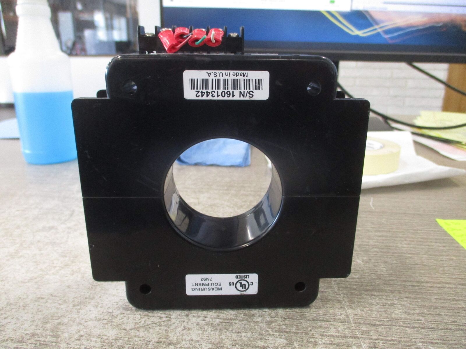 Ohio Semitronics Current Transducer CTG-601FSY60 Input: 0-±600Adc Output: -600/6